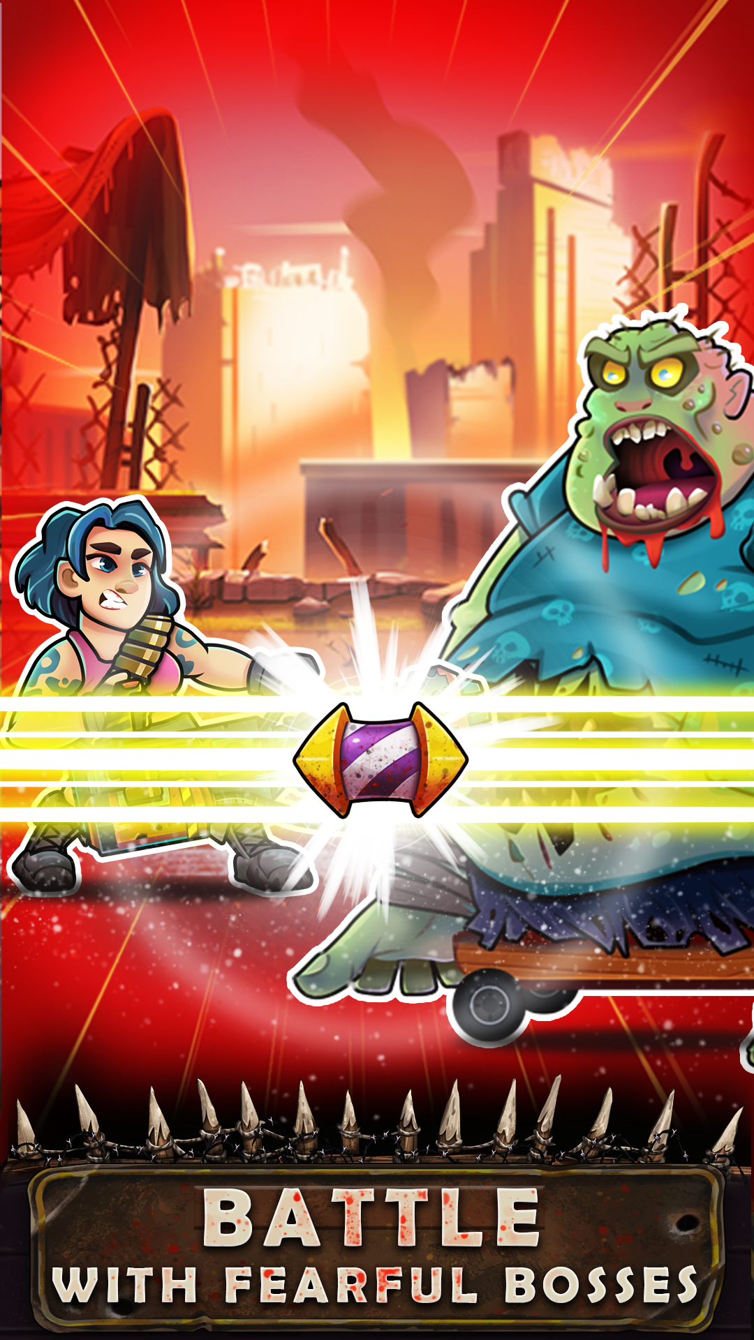 اسکرین شات 3 بازی Zombie Blast - Match 3 Puzzle