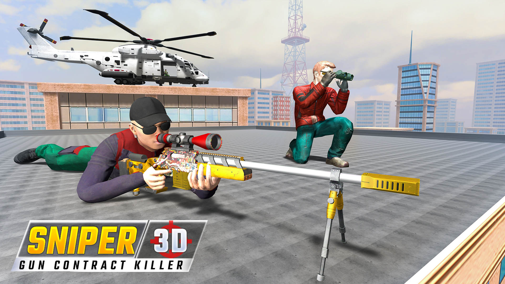 اسکرین شات 1 بازی Sniper 3d Gun Shooter Games