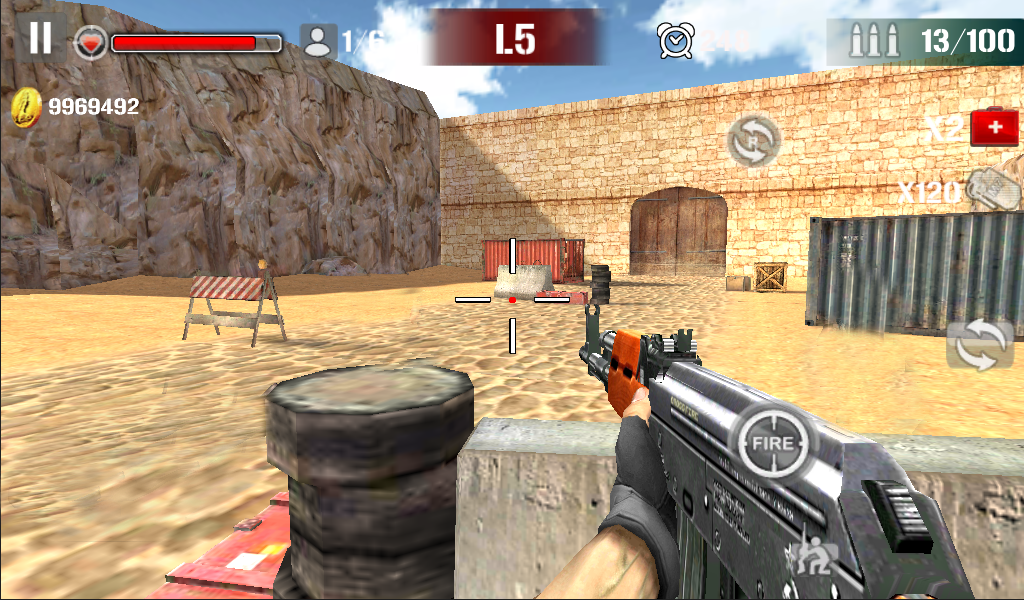 اسکرین شات 2 بازی Sniper Shoot Fire War