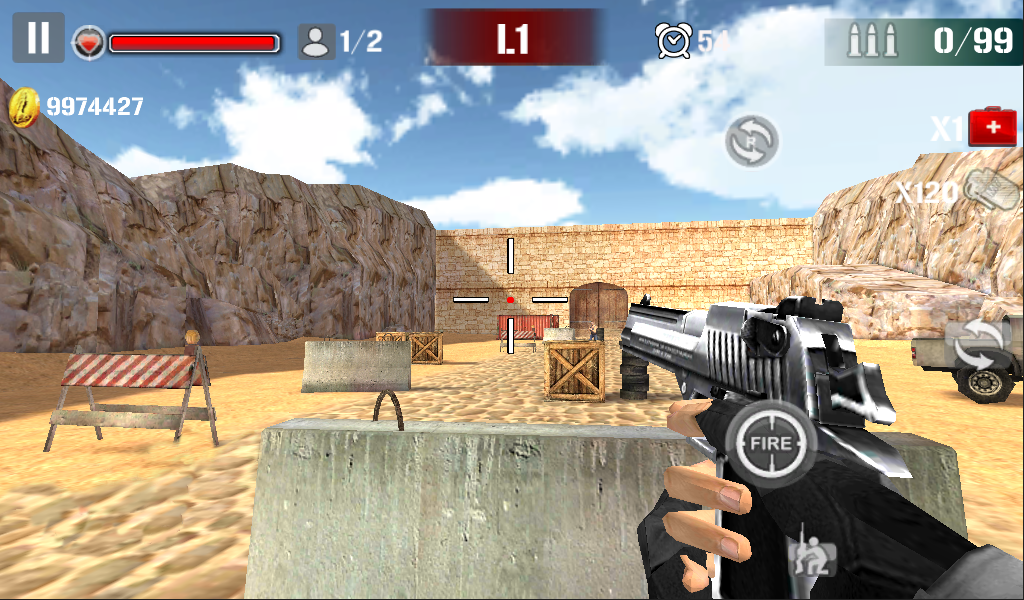 اسکرین شات 1 بازی Sniper Shoot Fire War