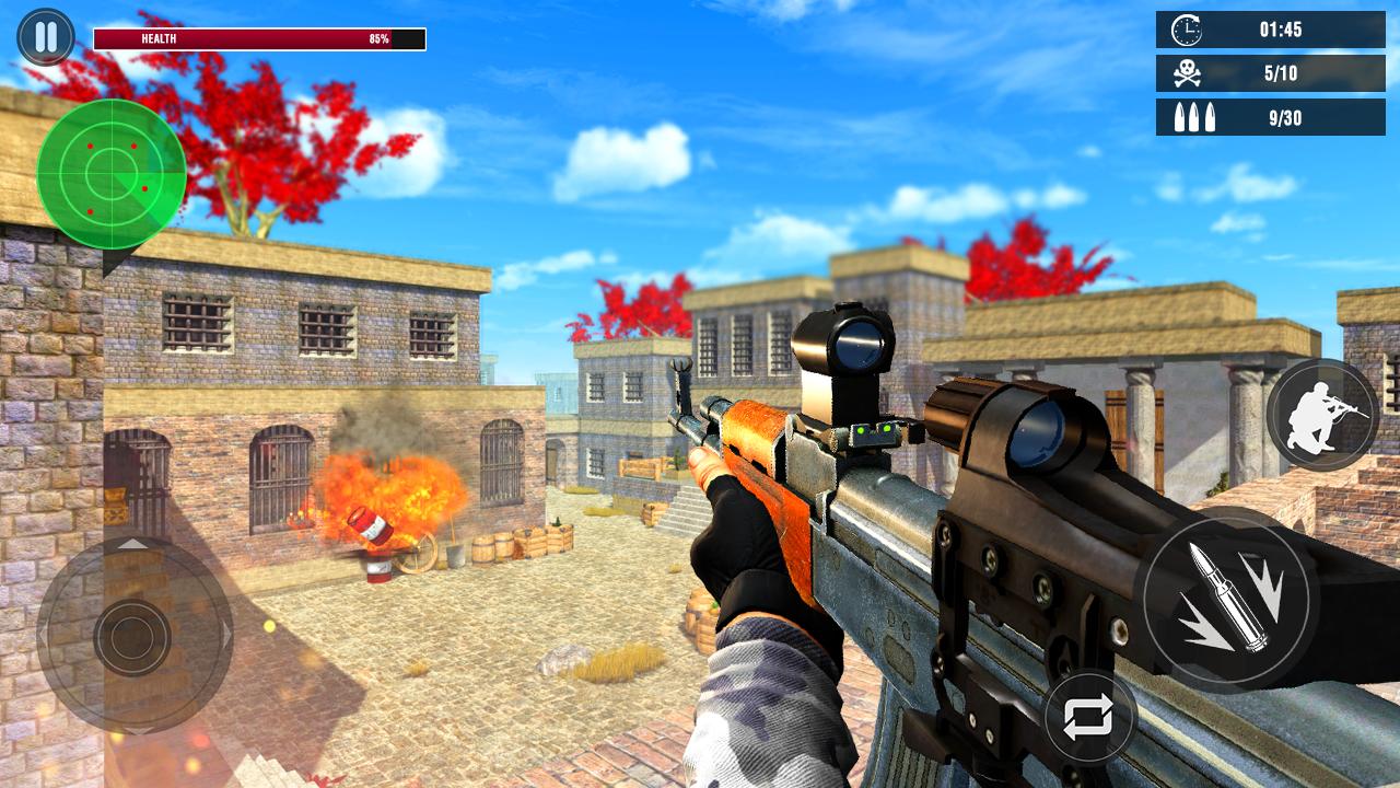اسکرین شات 2 بازی Critical Gun 3D Shooting Games
