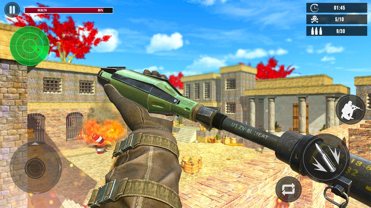 اسکرین شات 6 بازی Critical Gun 3D Shooting Games
