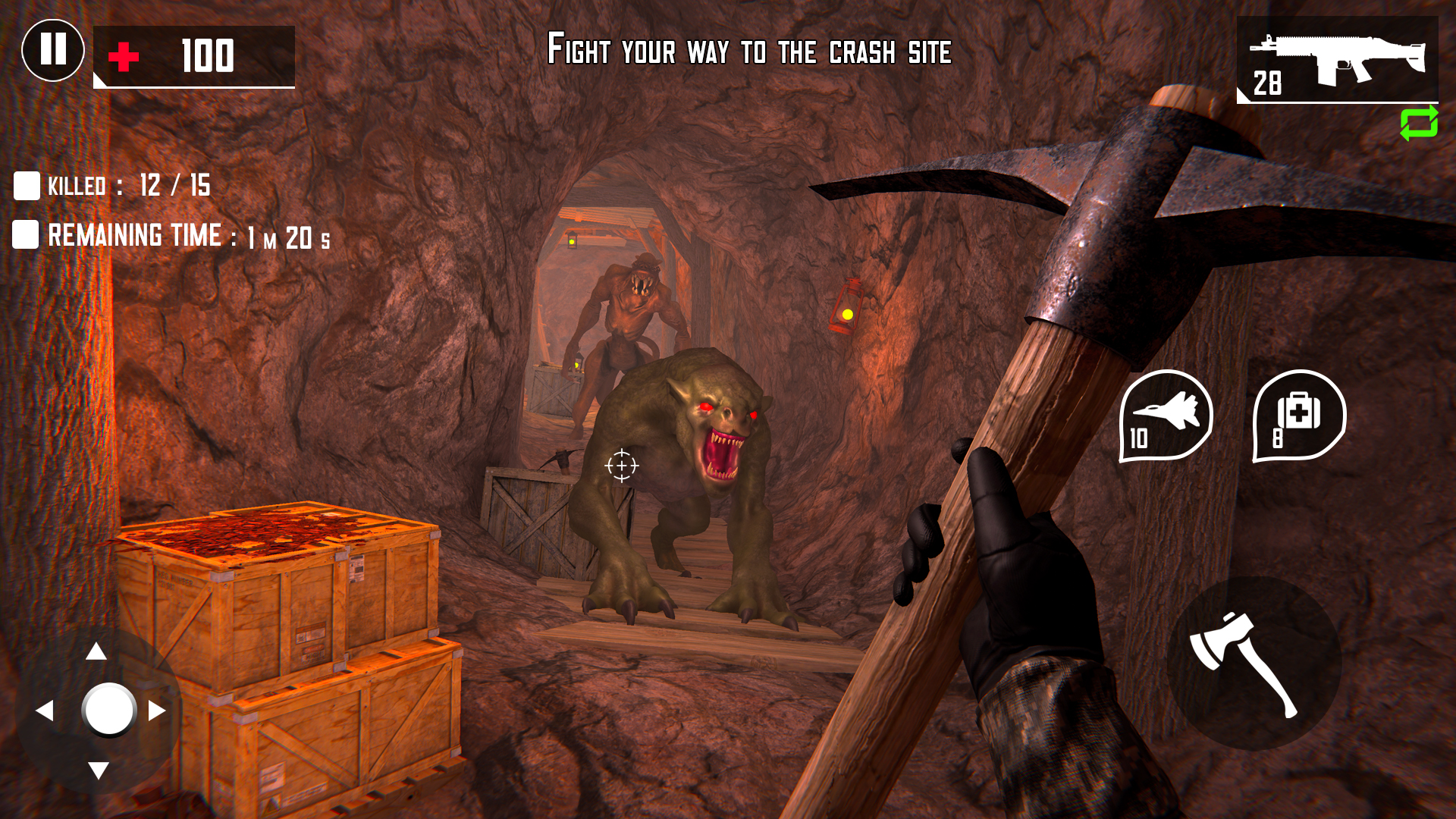 اسکرین شات 2 بازی Zombie Monster: Shooting Games