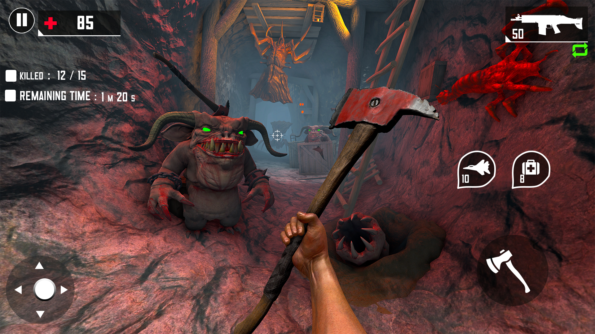 اسکرین شات 4 بازی Monster Shooter - FPS Gun Game