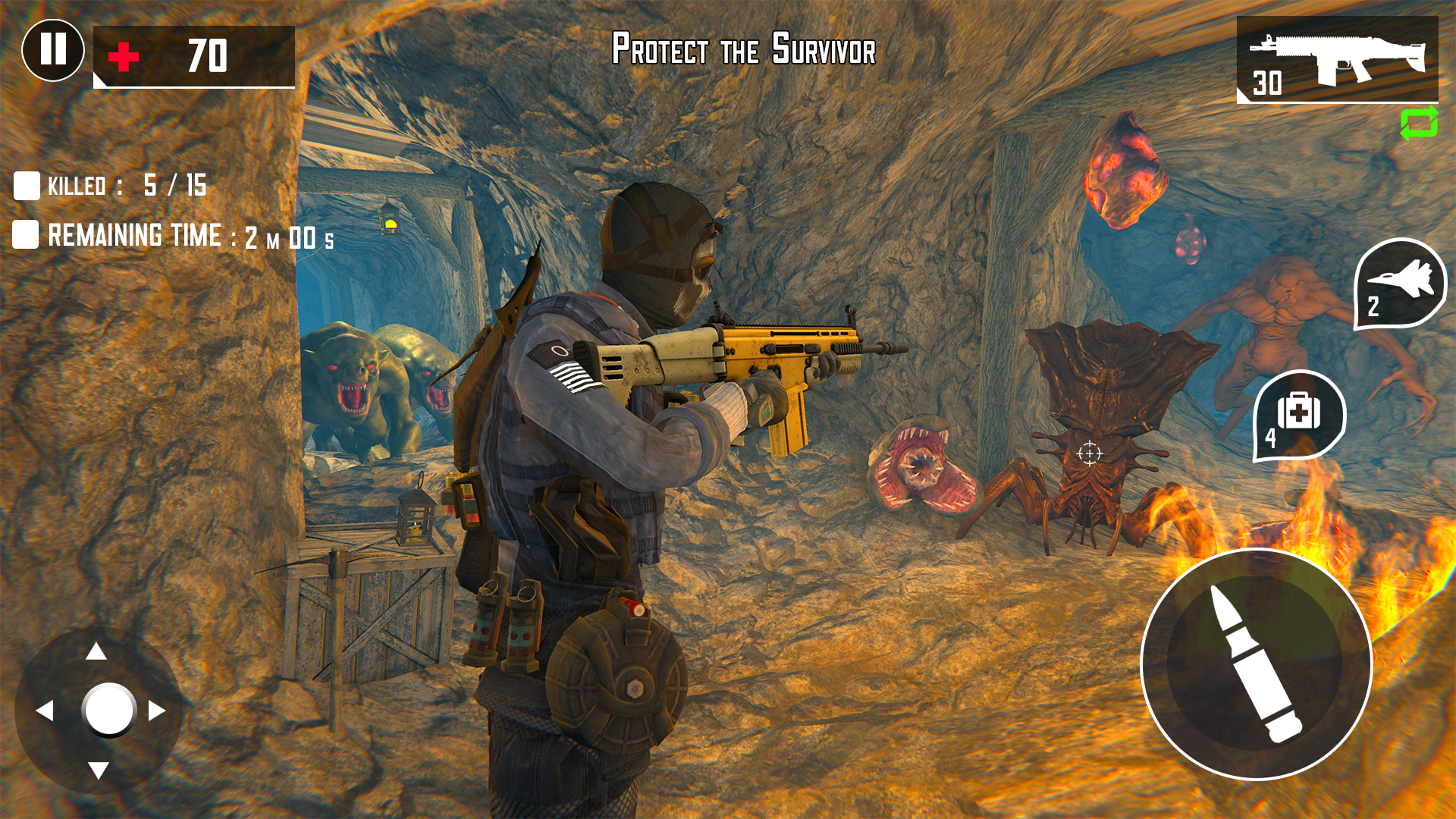 اسکرین شات 3 بازی Monster Shooter - FPS Gun Game