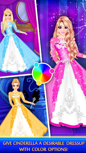 اسکرین شات 2 بازی Cinderella Beauty Makeover : Princess Salon