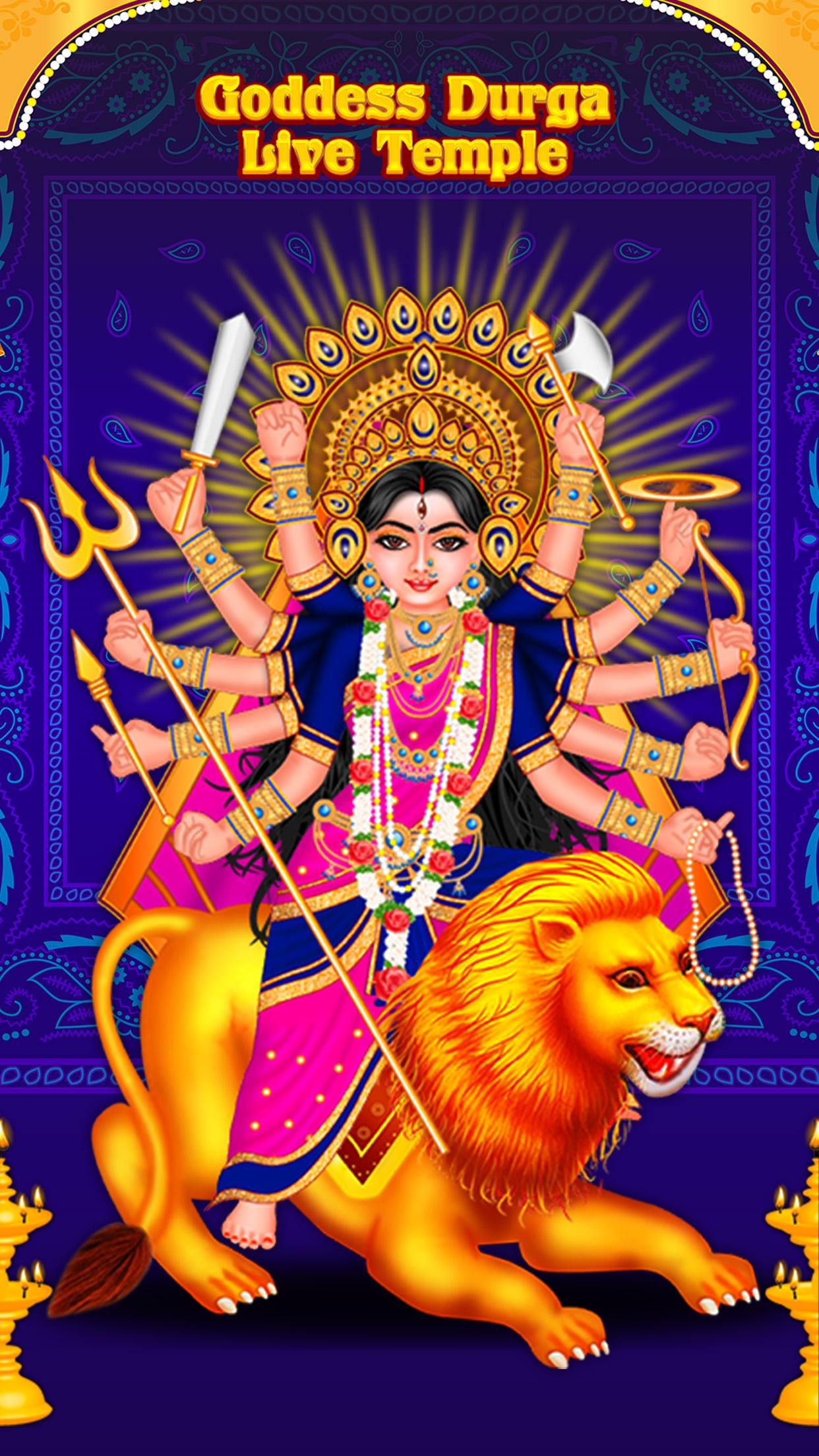 اسکرین شات 1 بازی Goddess Durga Live Temple
