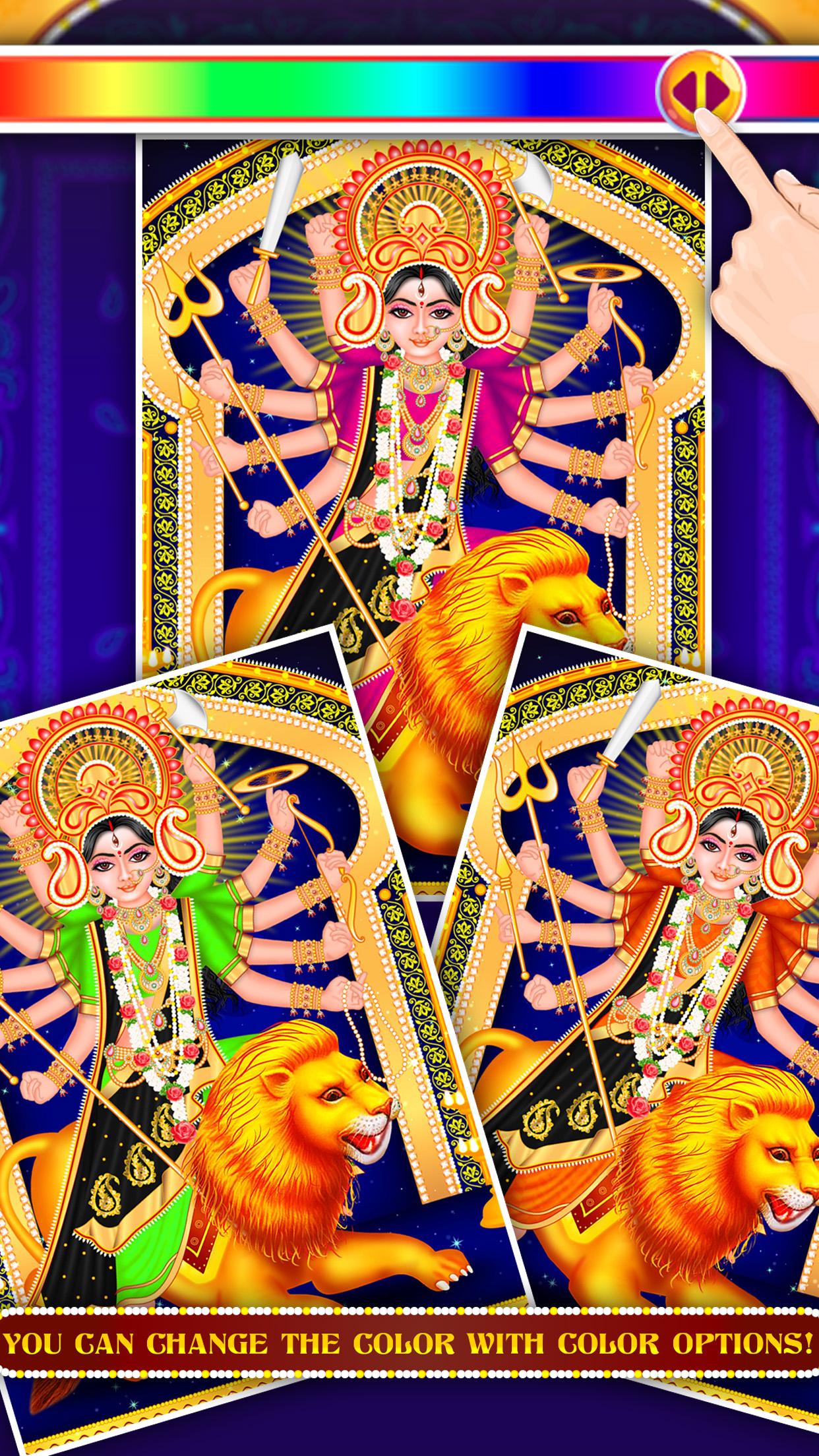 اسکرین شات 4 بازی Goddess Durga Live Temple
