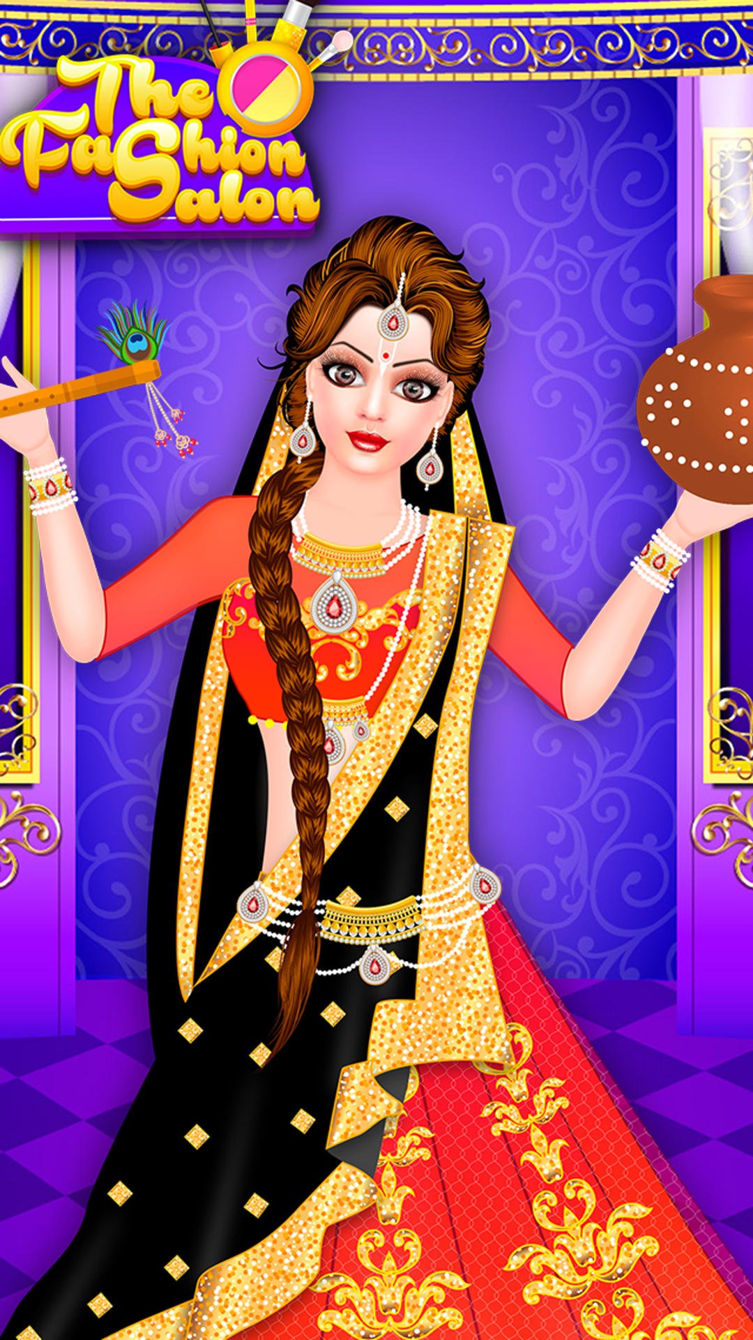اسکرین شات 4 بازی Gopi Doll Fashion Salon Game