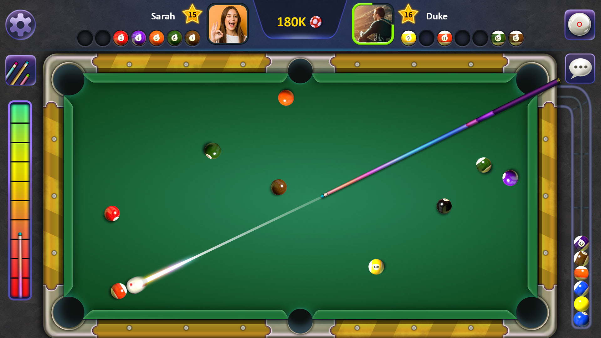 اسکرین شات 2 بازی Sir Snooker: 8 Ball & 9 Ball