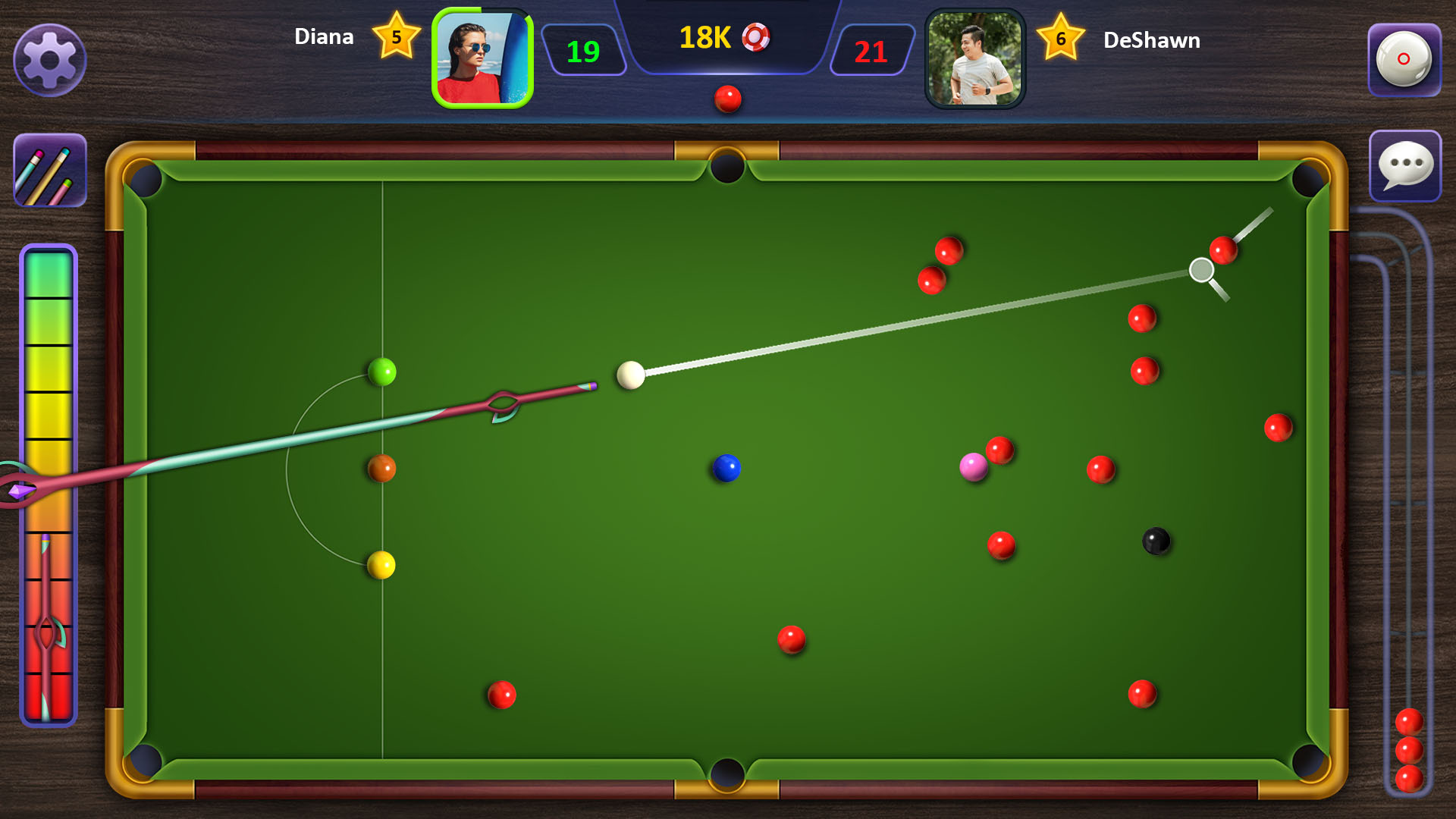 اسکرین شات 3 بازی Sir Snooker: 8 Ball & 9 Ball