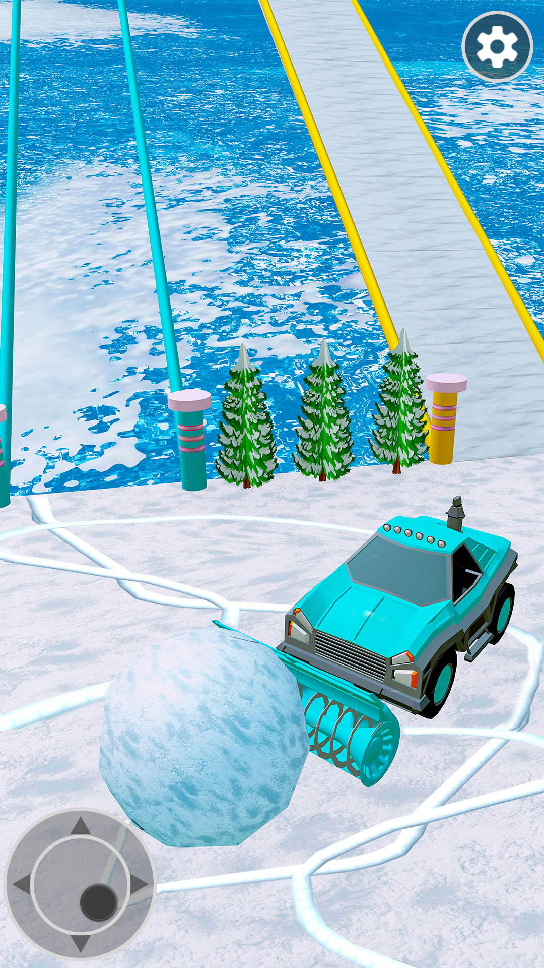 اسکرین شات 6 بازی Snow Car Race!