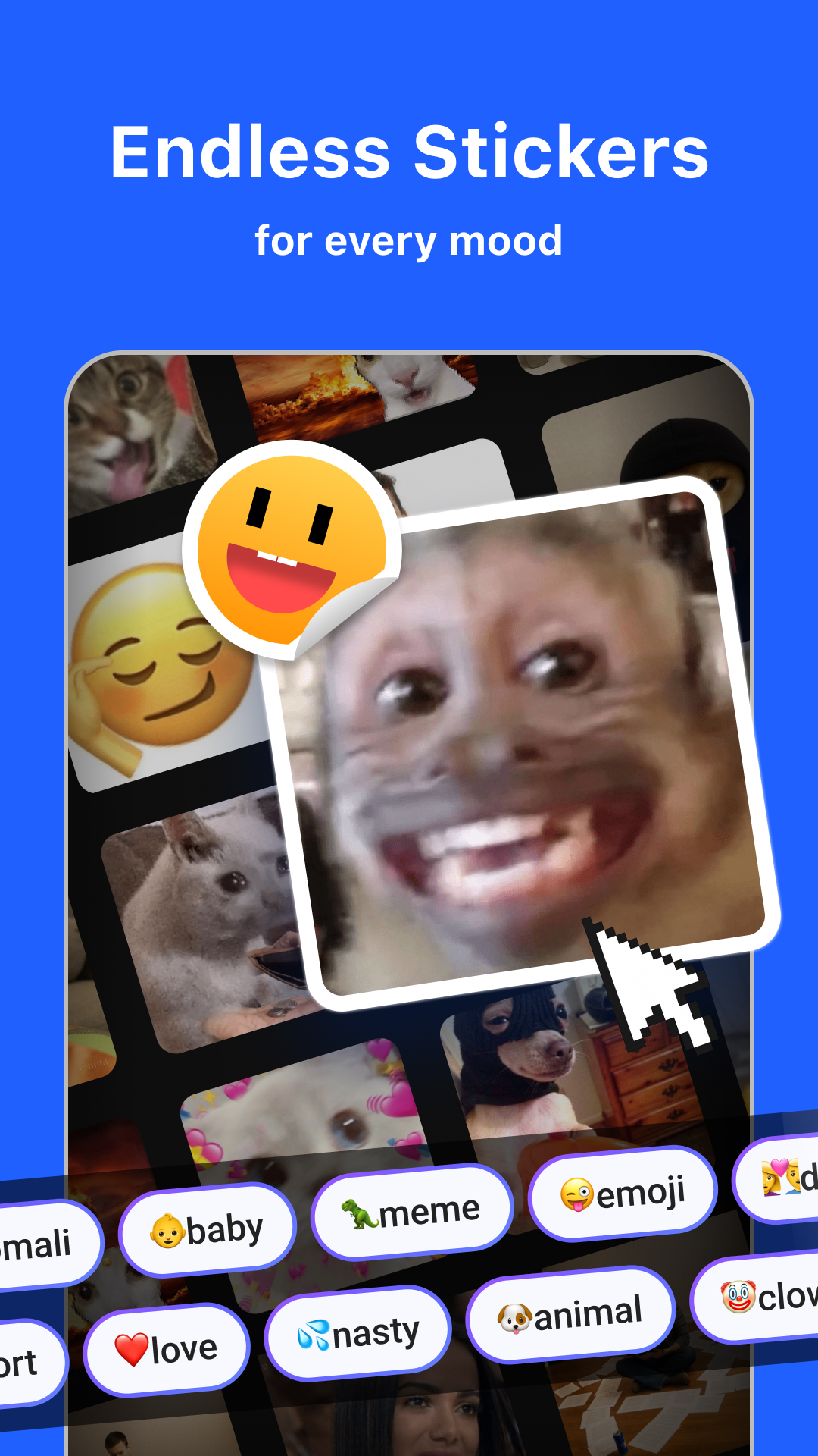 اسکرین شات 6 برنامه Sticker.ly - Sticker Maker