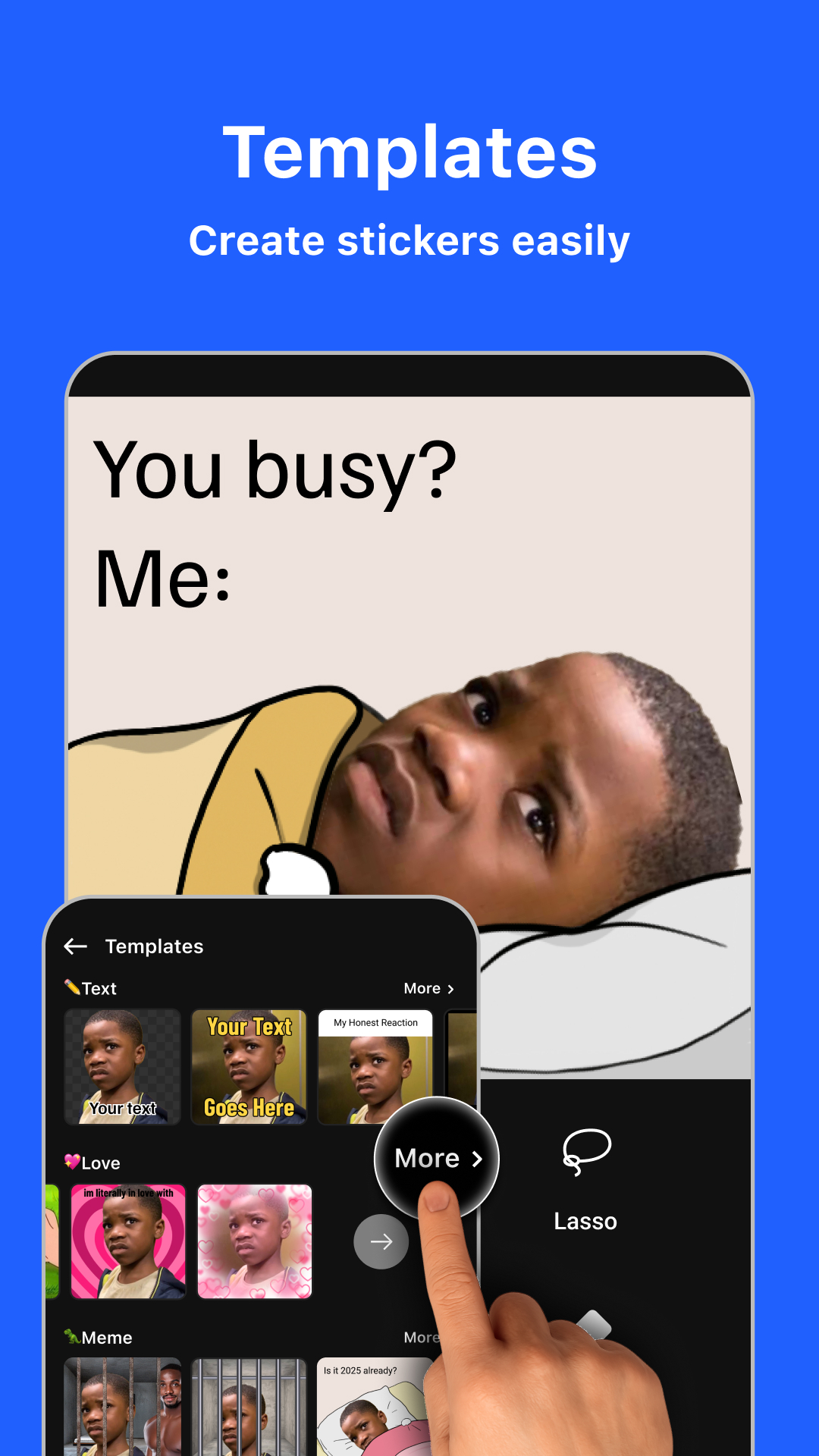 اسکرین شات 3 برنامه Sticker.ly - Sticker Maker