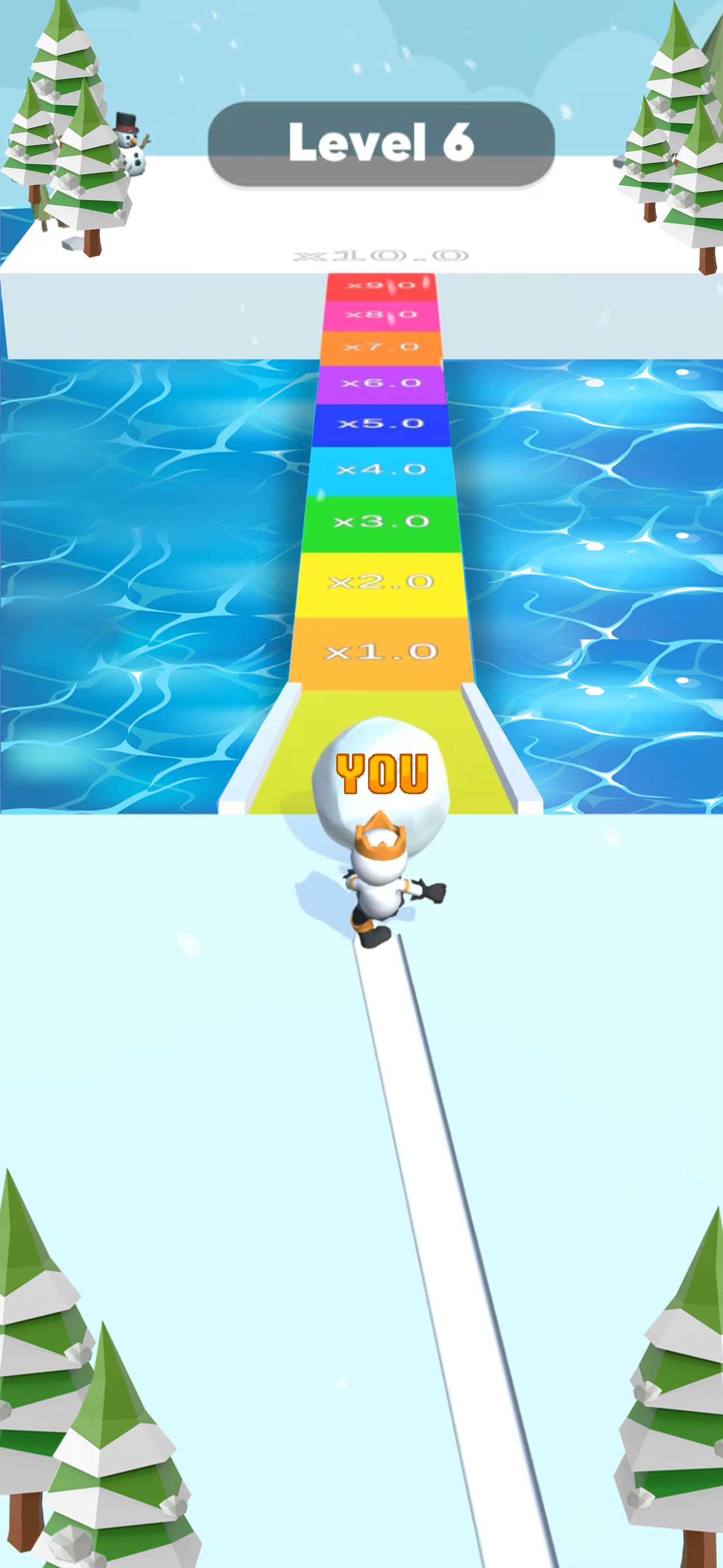 اسکرین شات 8 بازی Snow Race 3D: Ice Bridge Run