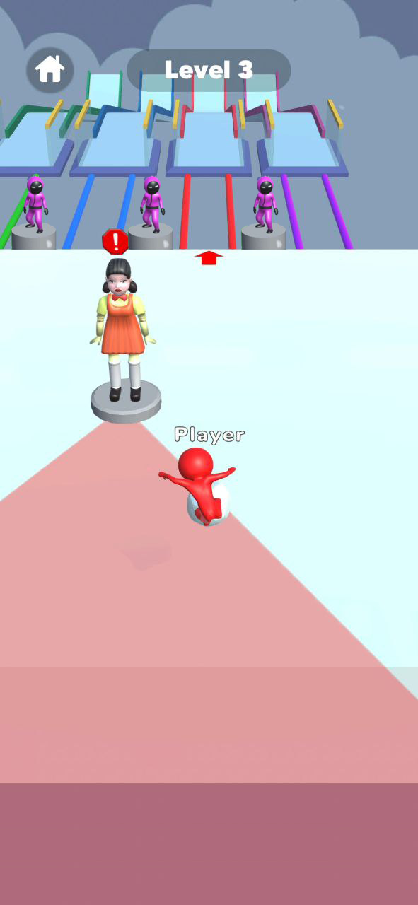 اسکرین شات 2 بازی Snow Race 3D: Ice Bridge Run