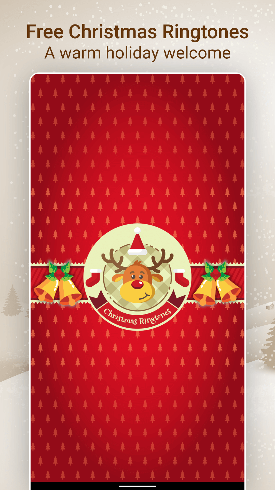 اسکرین شات 1 برنامه Christmas Ringtones