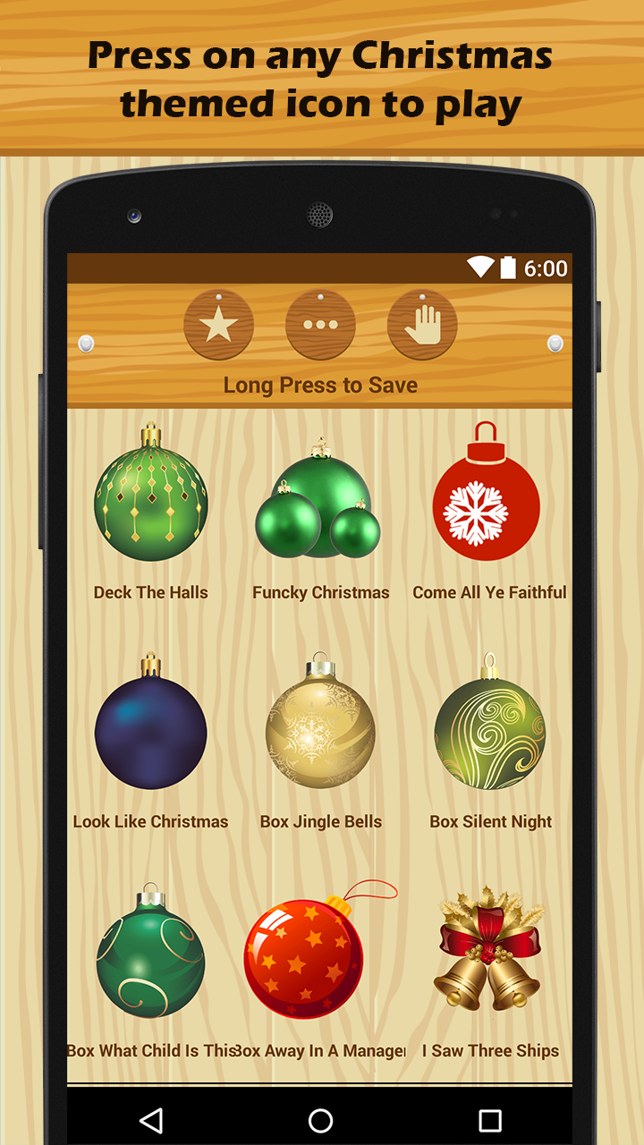 اسکرین شات 4 برنامه Christmas Ringtones