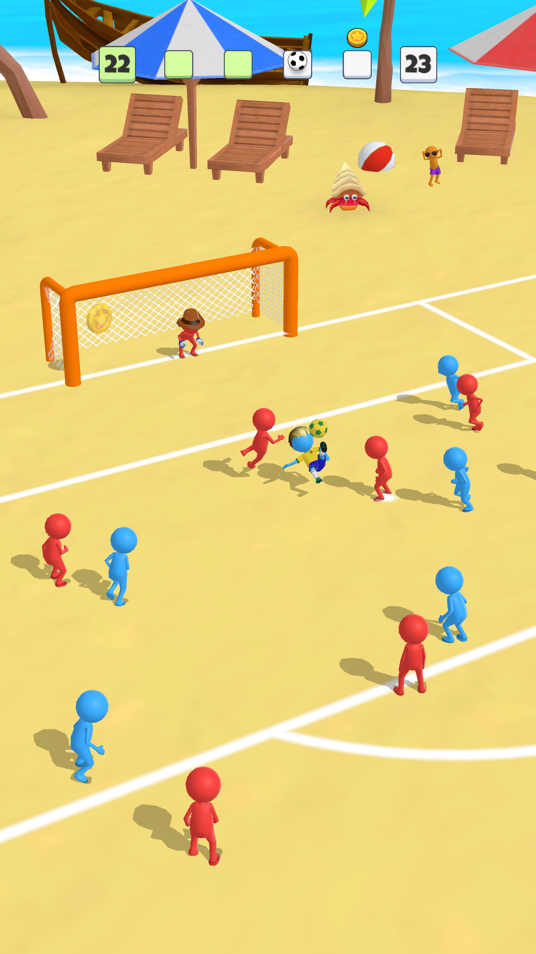 اسکرین شات 1 بازی Super Goal: Fun Soccer Game