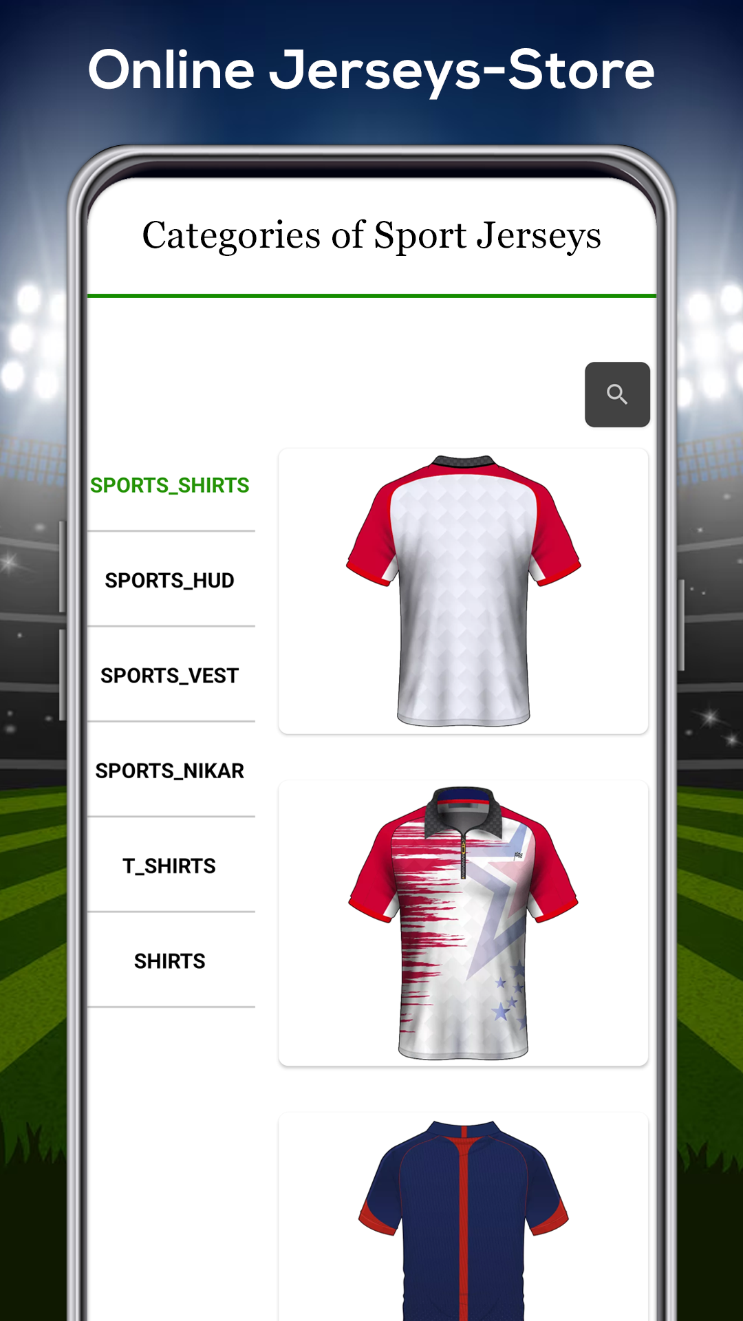 اسکرین شات 2 برنامه Football Jersey Maker- T Shirt