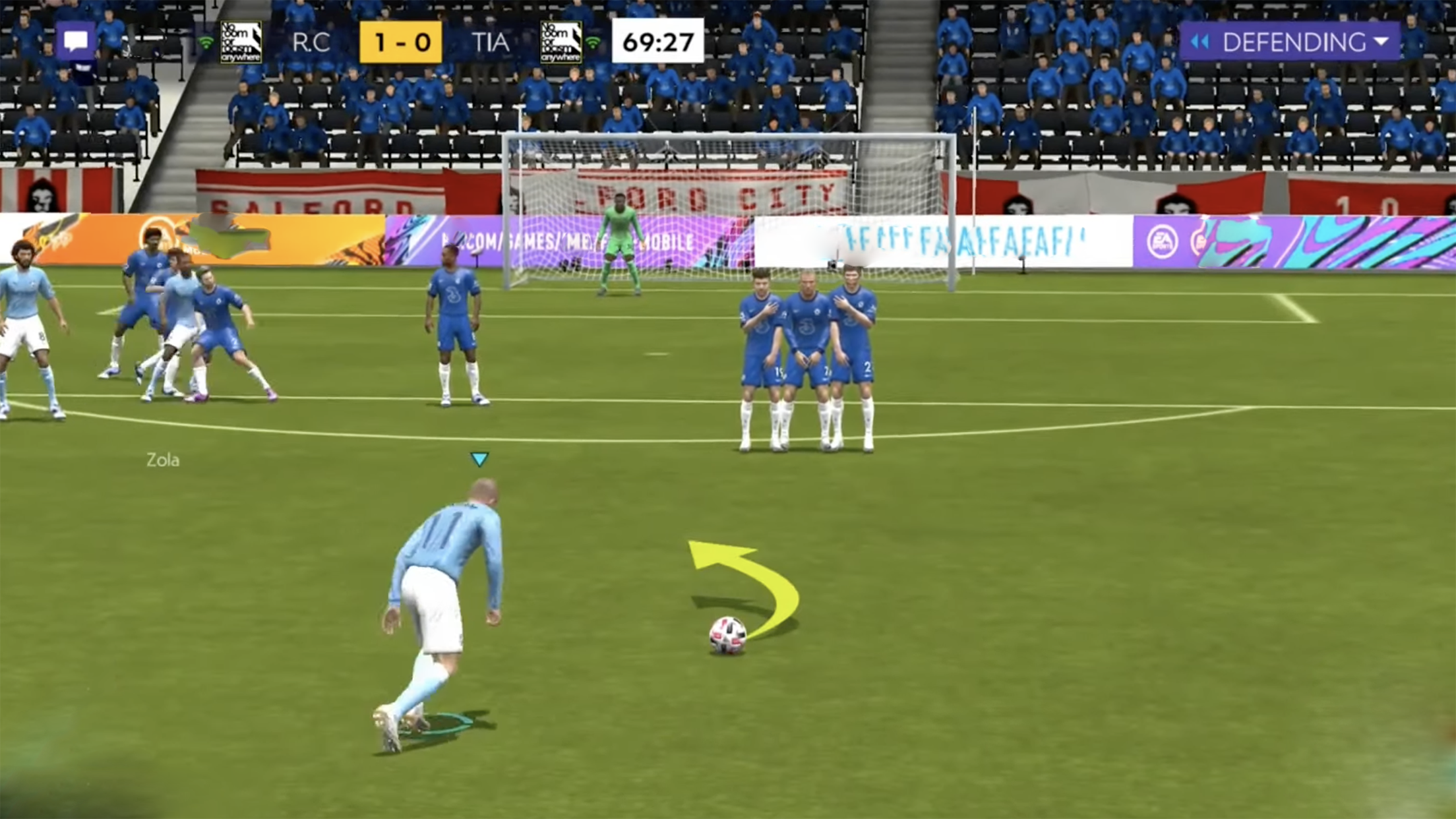 اسکرین شات 2 بازی Real League Soccer: Dream Foot