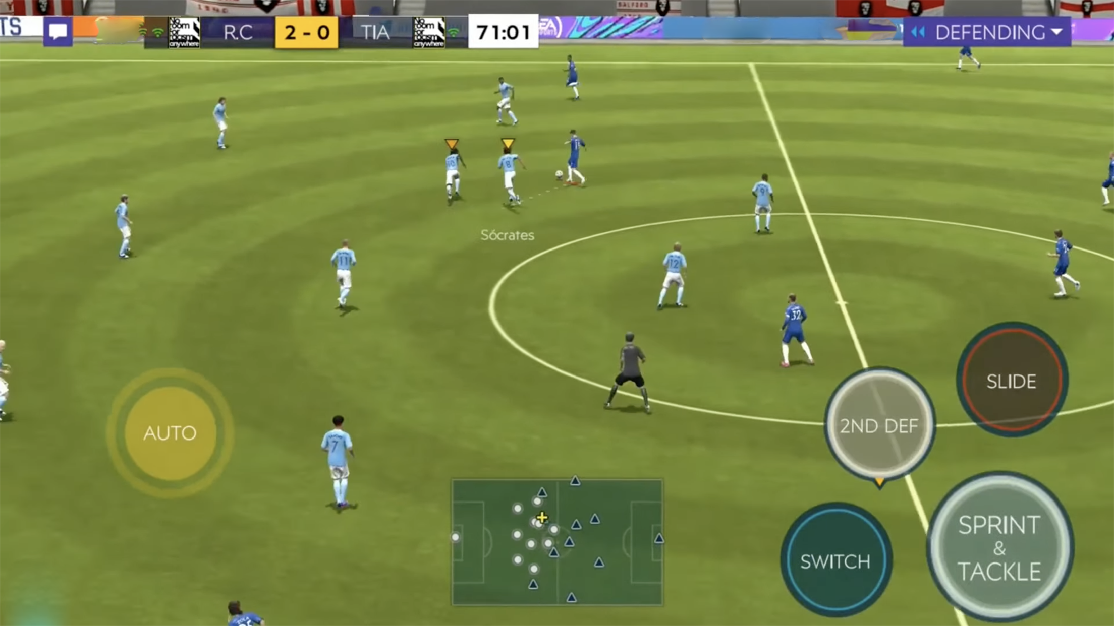 اسکرین شات 3 بازی Real League Soccer: Dream Foot