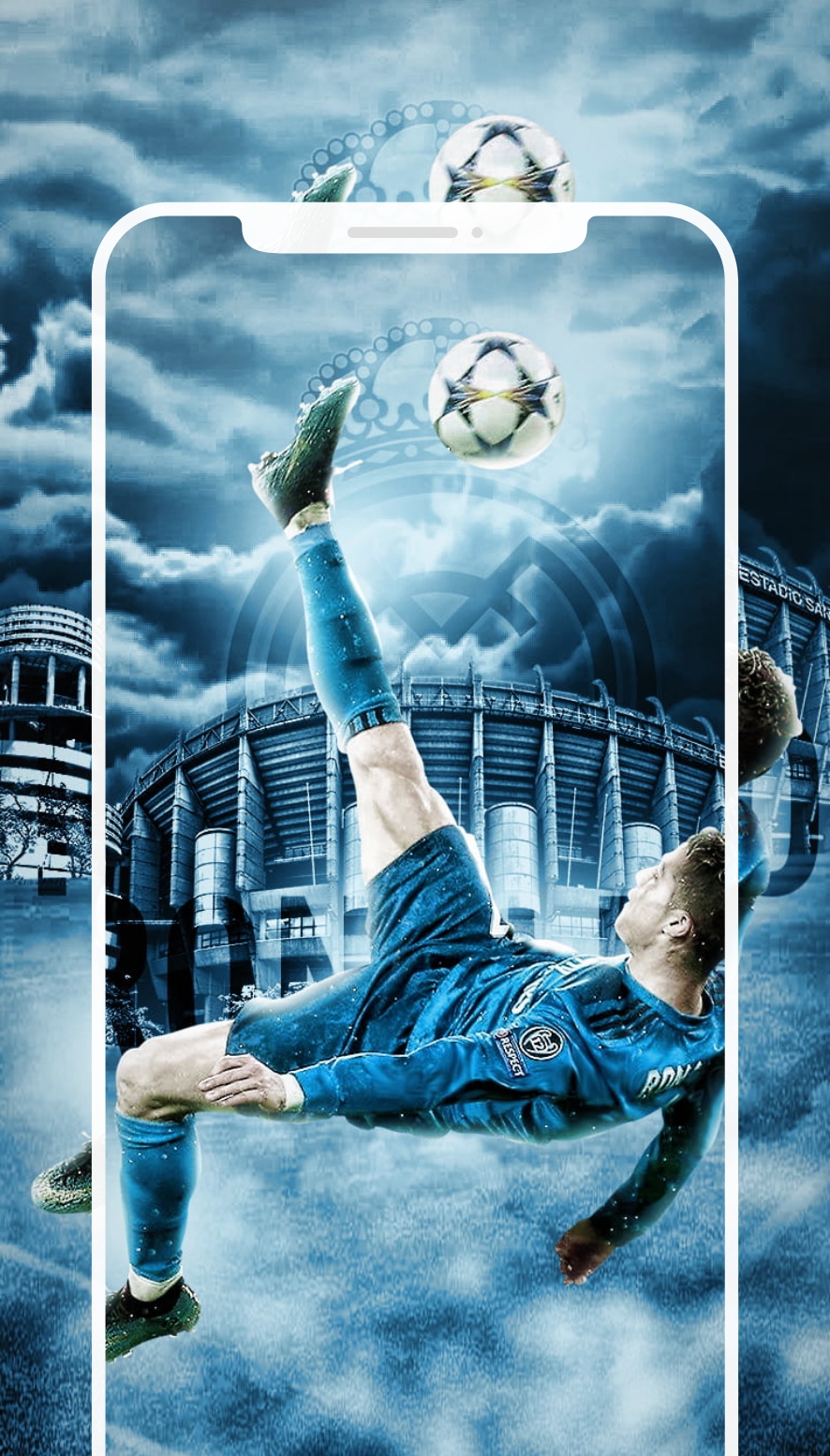 اسکرین شات 5 برنامه Soccer Ronaldo wallpapers CR7
