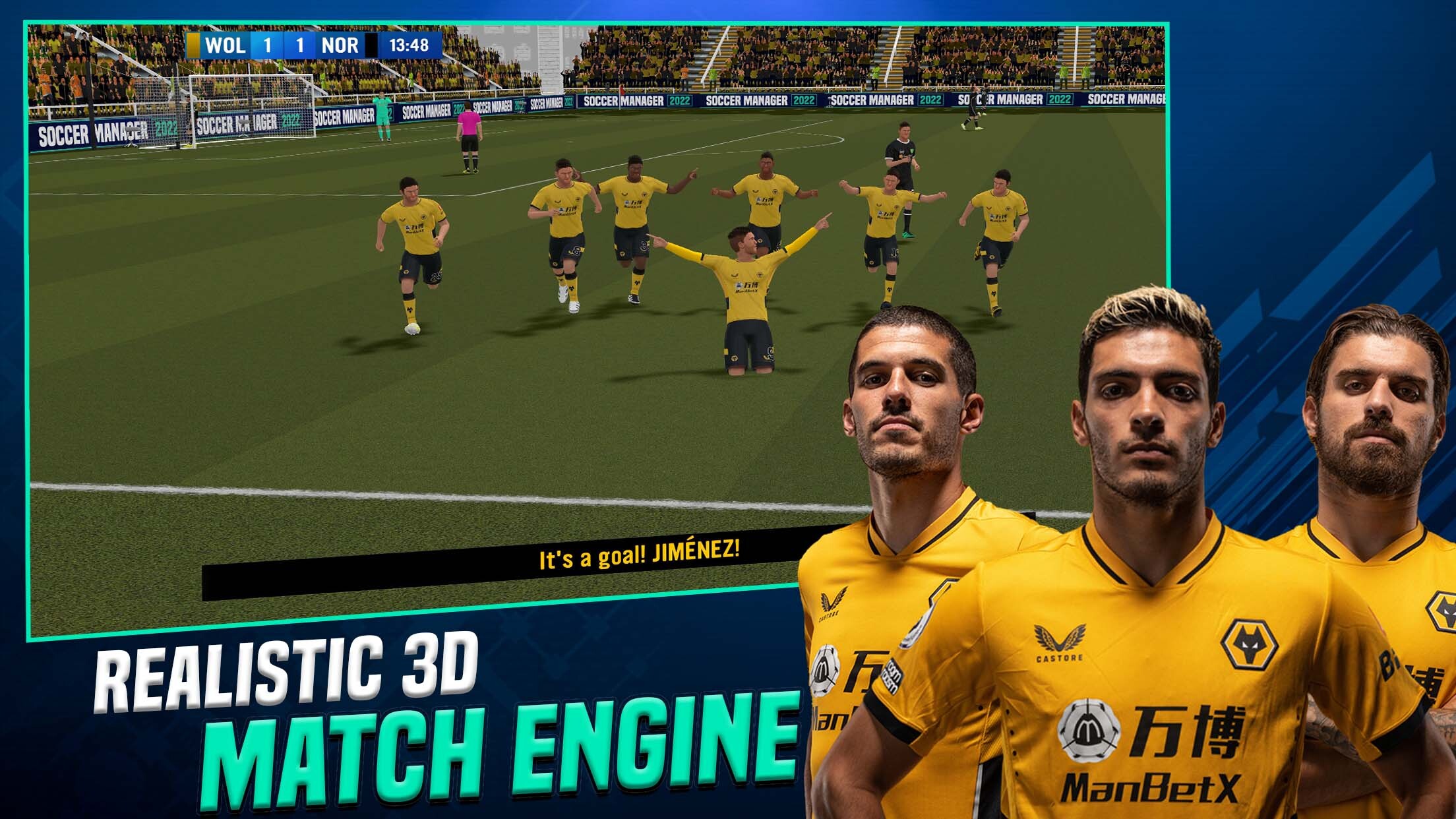 اسکرین شات 1 بازی Soccer Manager 2022 - Football