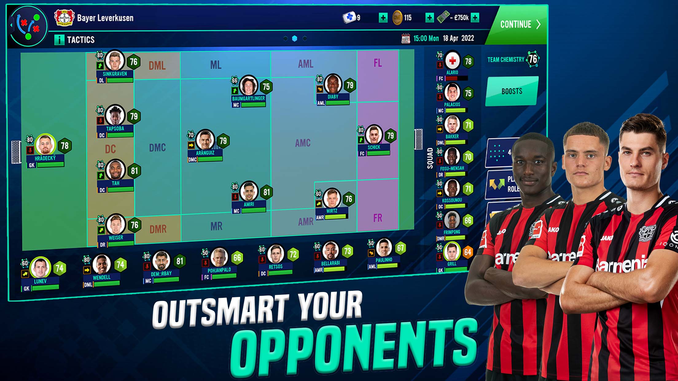 اسکرین شات 4 بازی Soccer Manager 2022 - Football