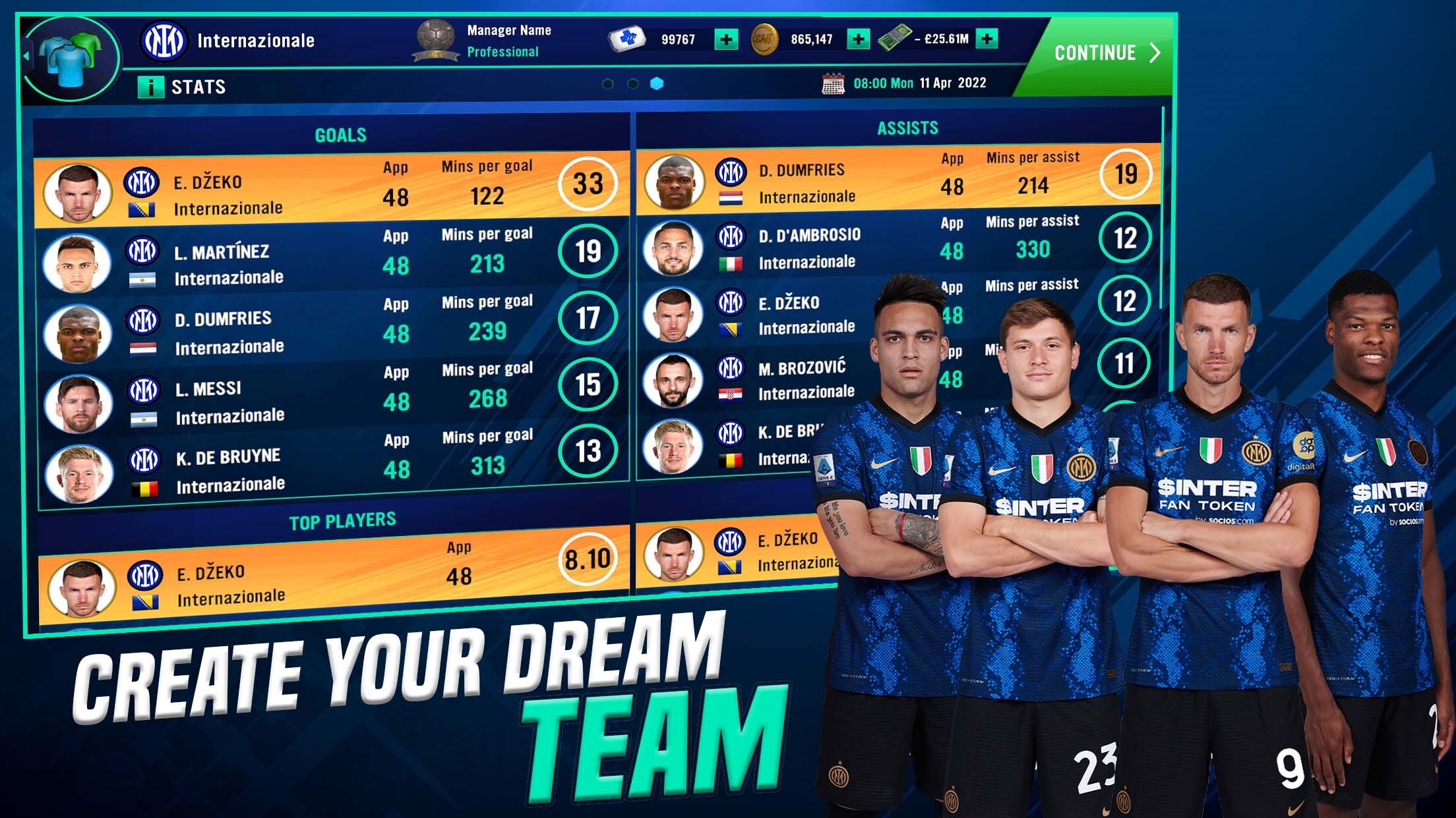 اسکرین شات 3 بازی Soccer Manager 2022 - Football