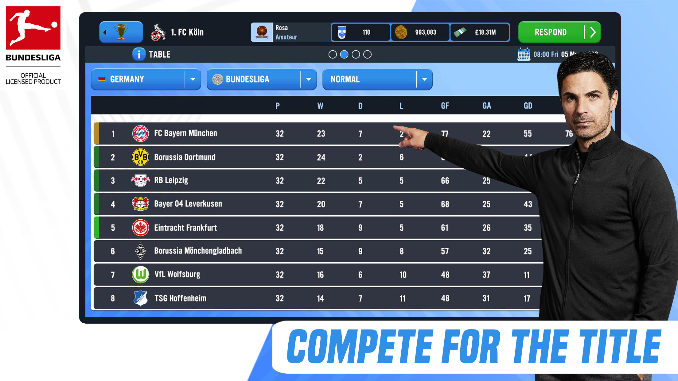 اسکرین شات 4 بازی Soccer Manager 2023 - Football