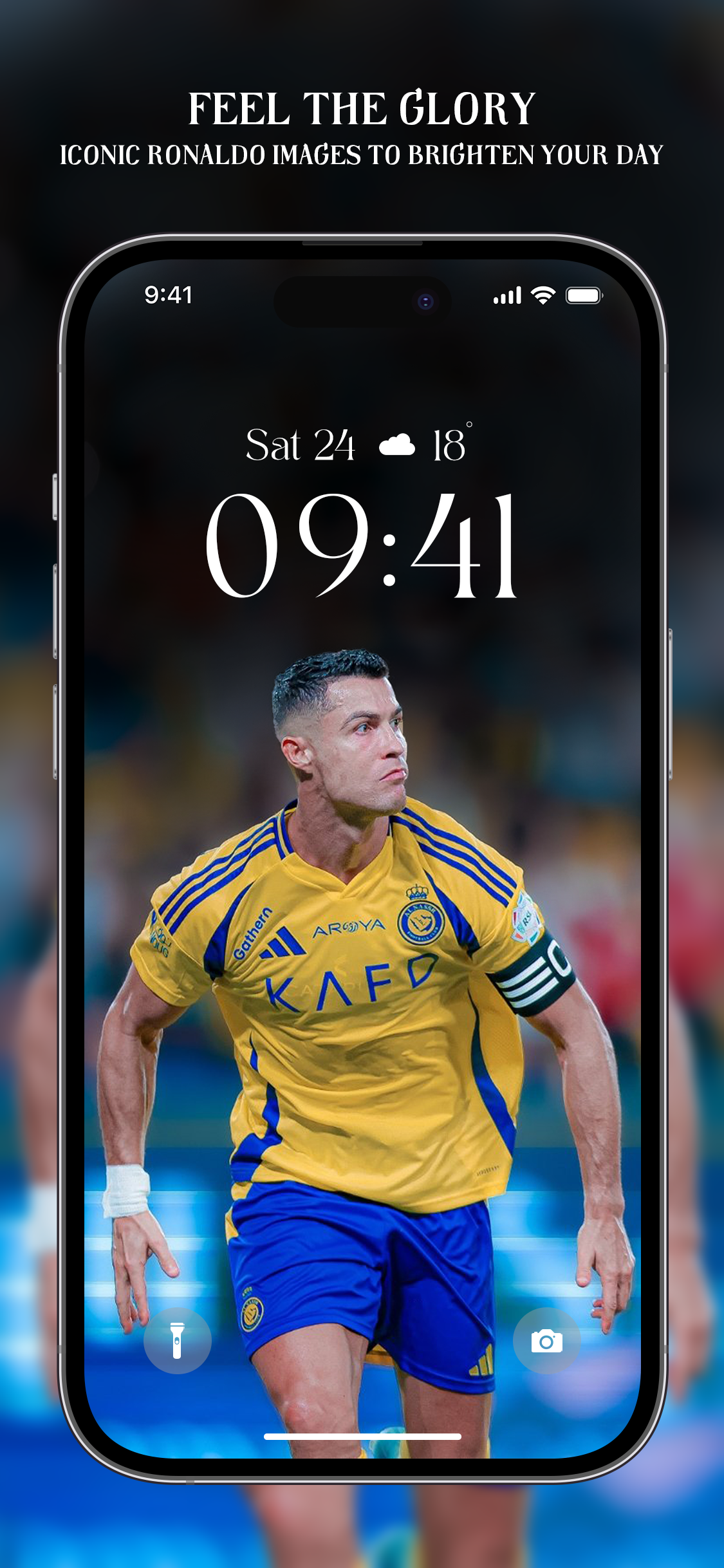 اسکرین شات 6 برنامه Soccer Ronaldo Wallpapers CR7