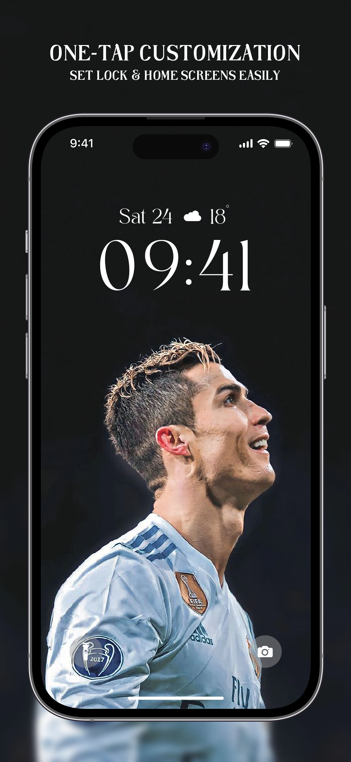 اسکرین شات 7 برنامه Soccer Ronaldo Wallpapers CR7