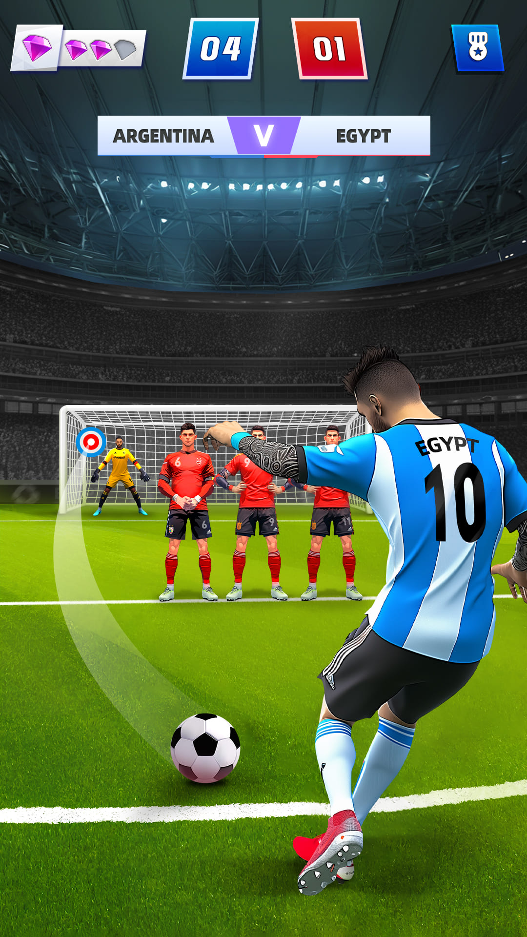 اسکرین شات 3 بازی Soccer Master Simulator 3D