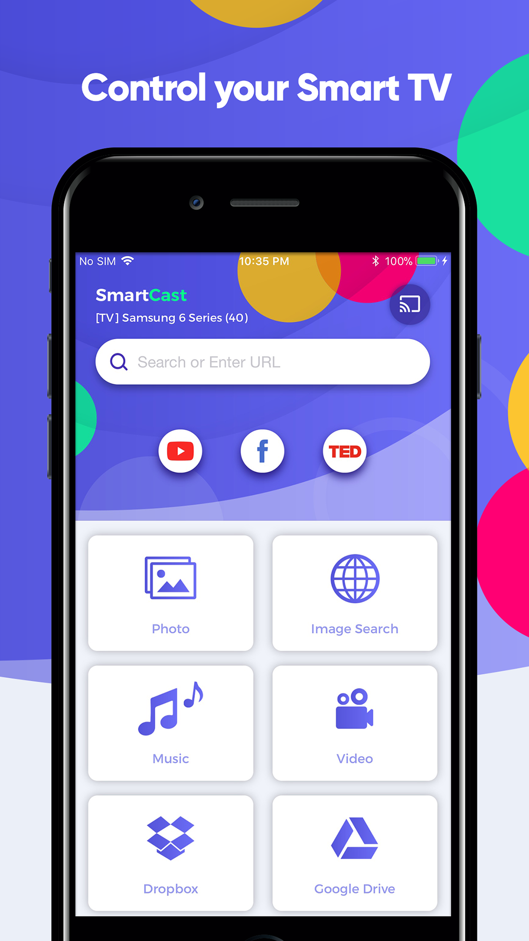 اسکرین شات 4 برنامه Smart TV View - All Cast to TV