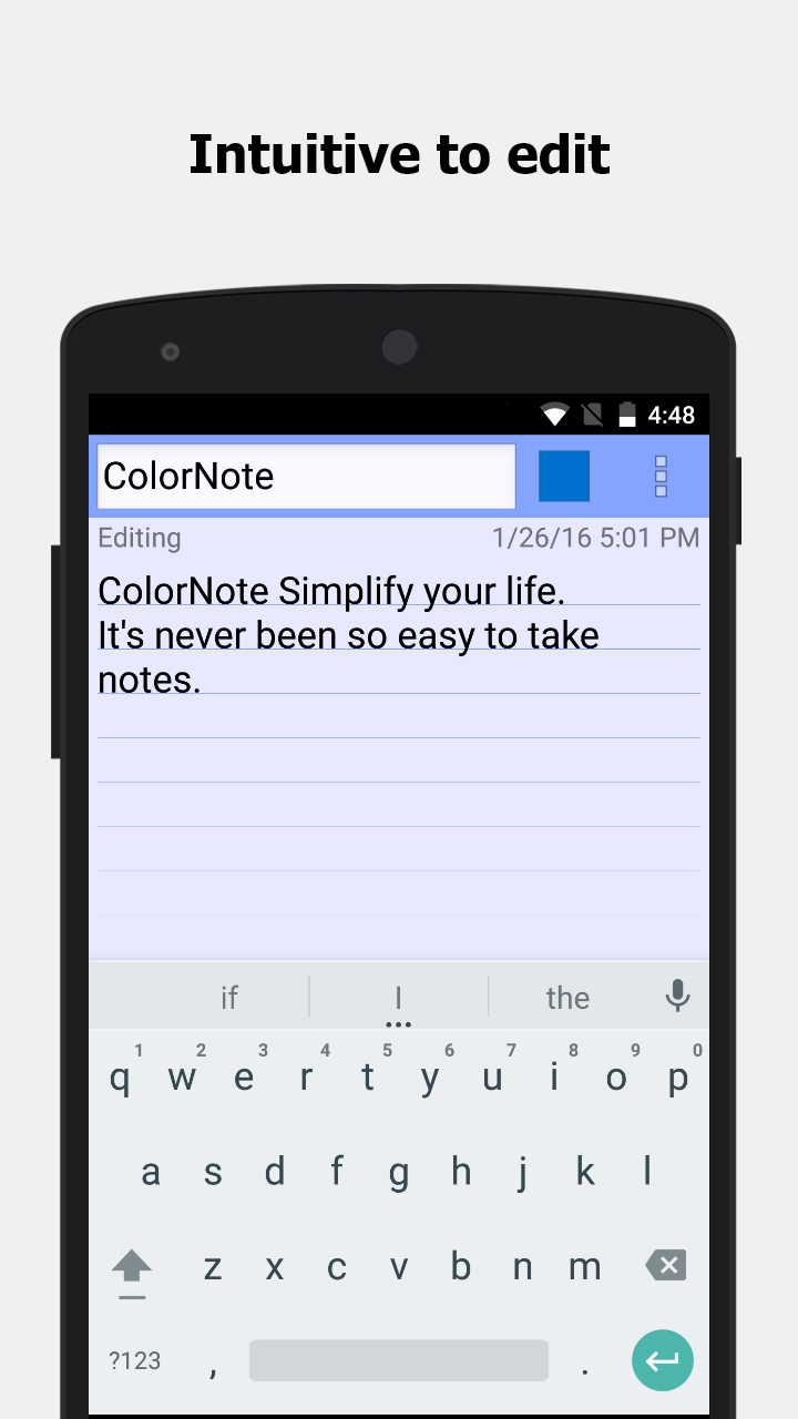 اسکرین شات 3 برنامه ColorNote Notepad Notes