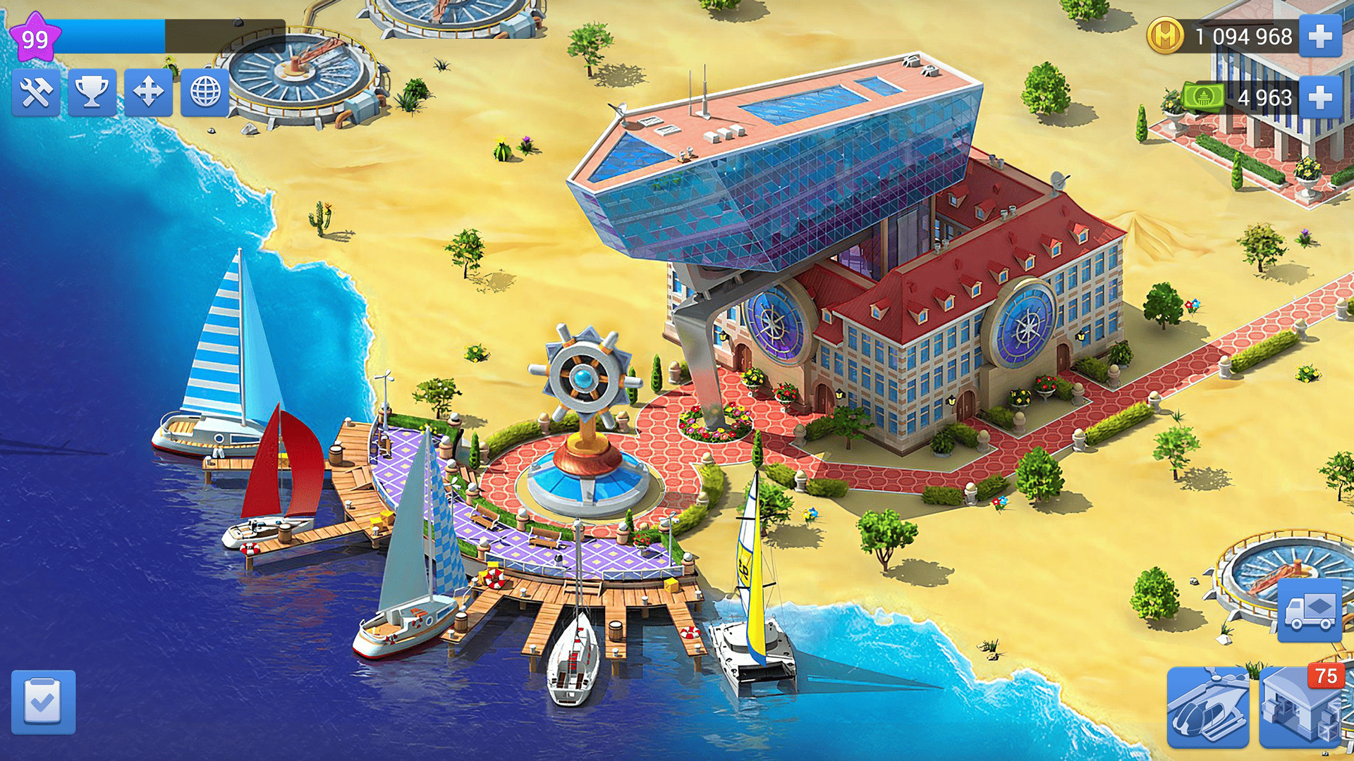 اسکرین شات 6 بازی Megapolis: City Building Sim