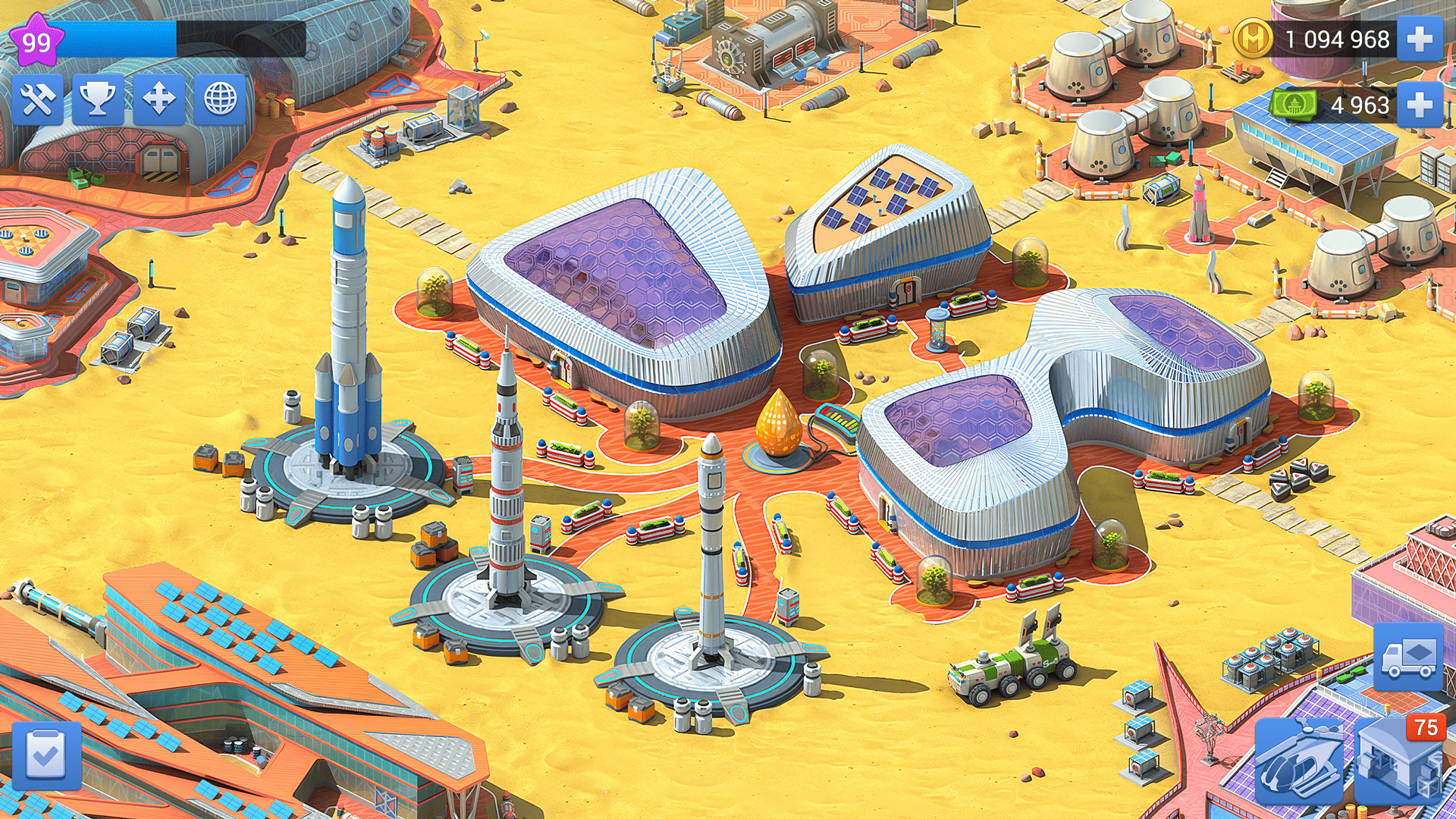 اسکرین شات 3 بازی Megapolis: City Building Sim