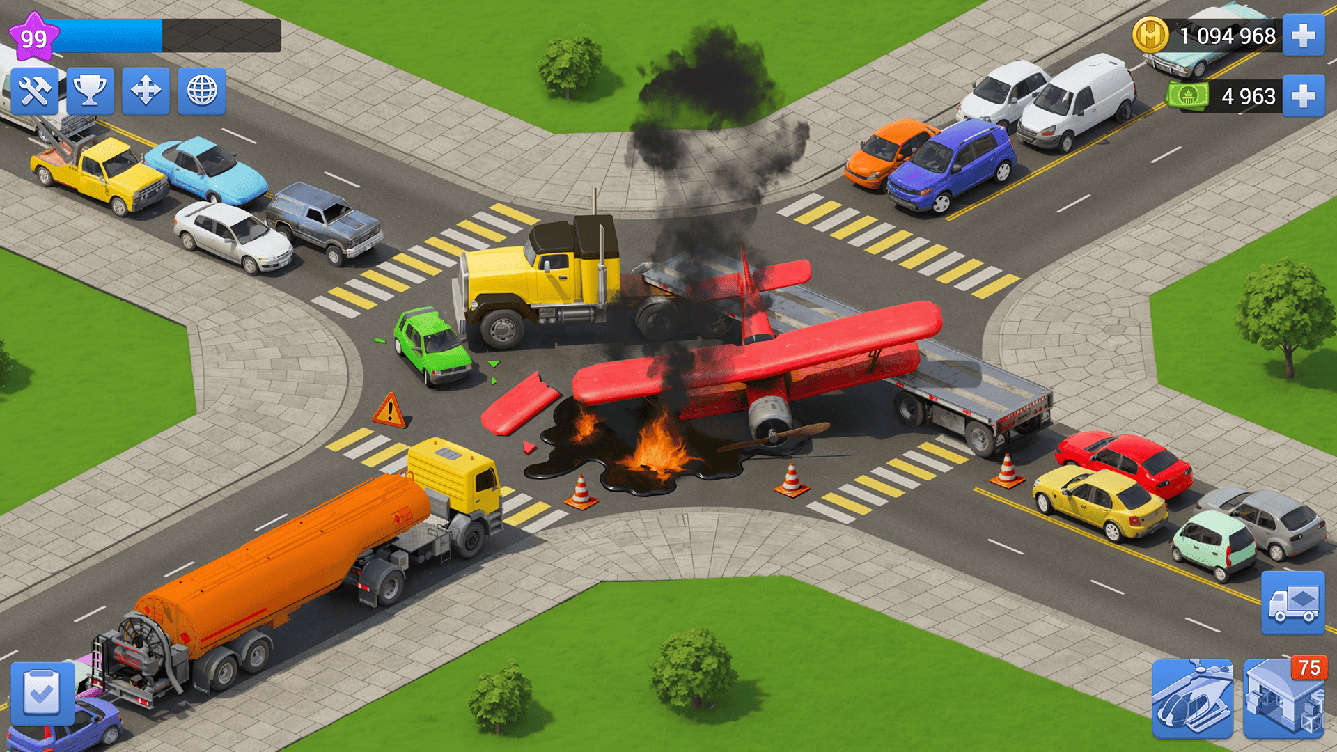 اسکرین شات 2 بازی Megapolis: City Building Sim