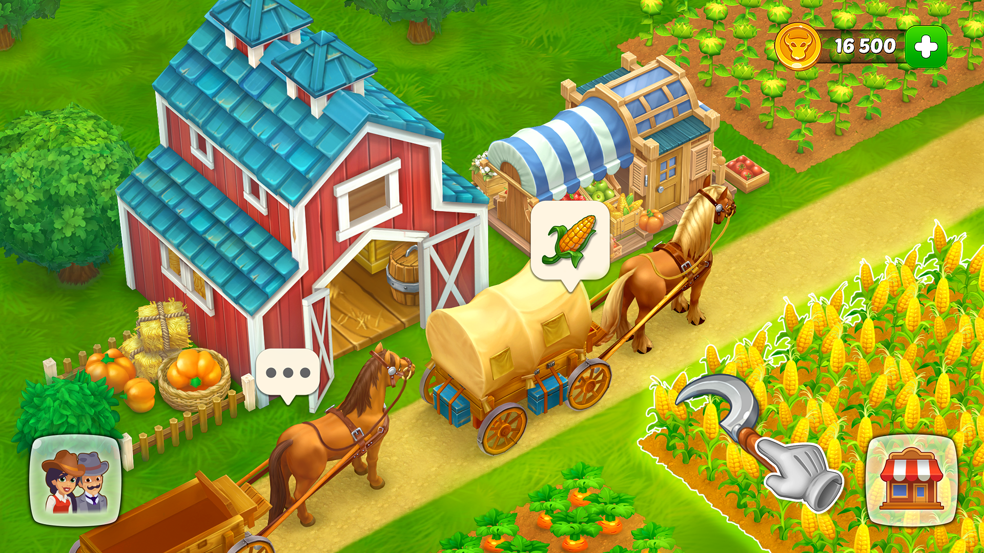 اسکرین شات 6 بازی Wild West: Farm Town Simulator