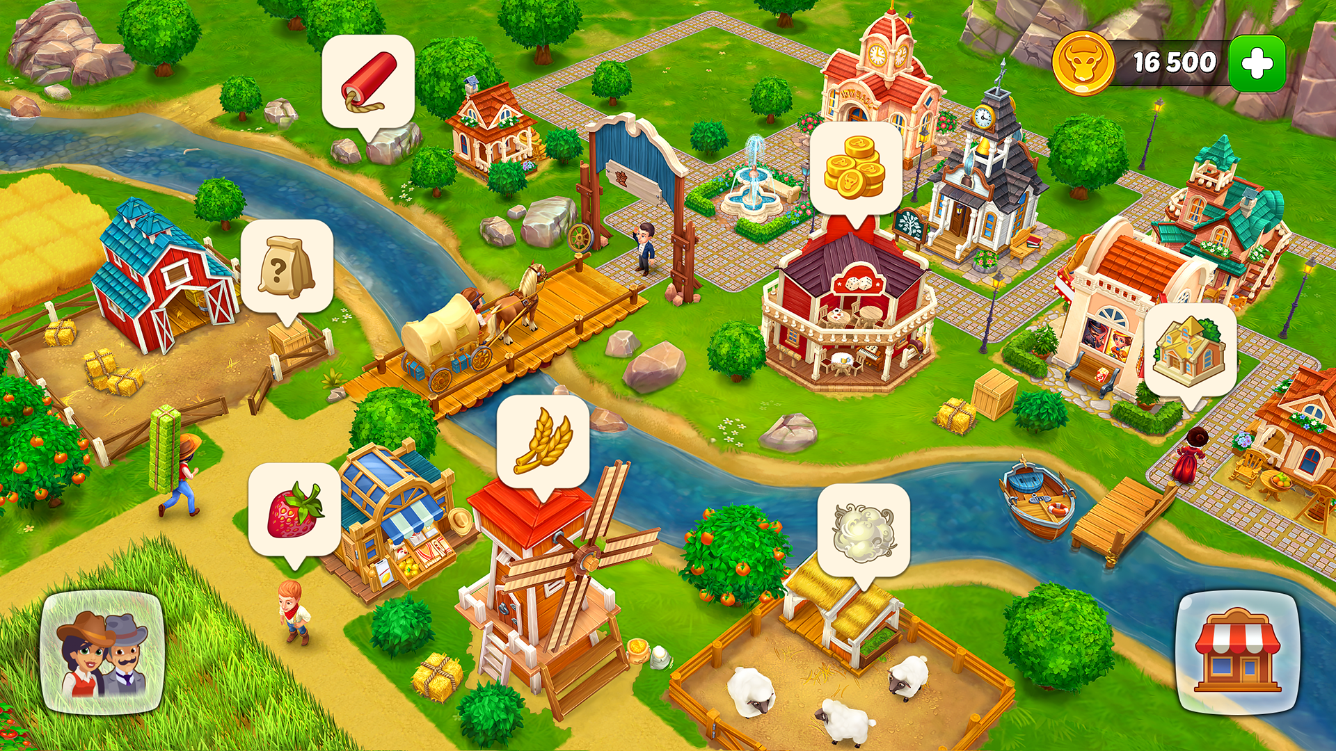 اسکرین شات 8 بازی Wild West: Farm Town Simulator