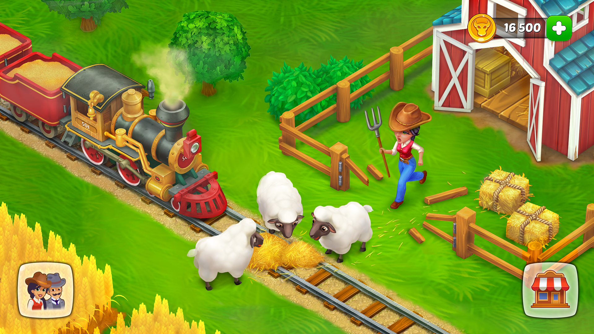 اسکرین شات 7 بازی Wild West: Farm Town Simulator