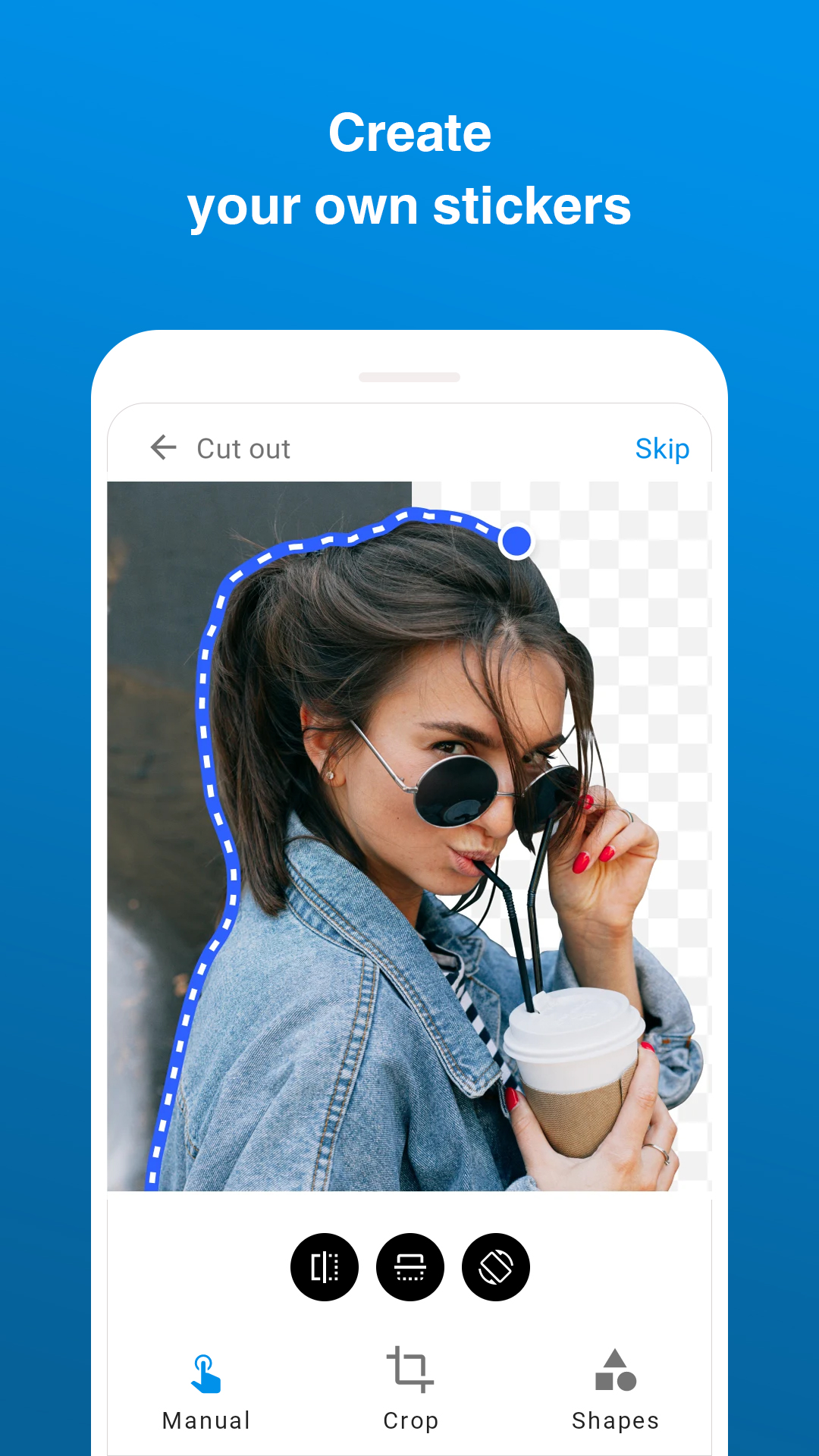 اسکرین شات 4 برنامه Sticker maker - WASticker