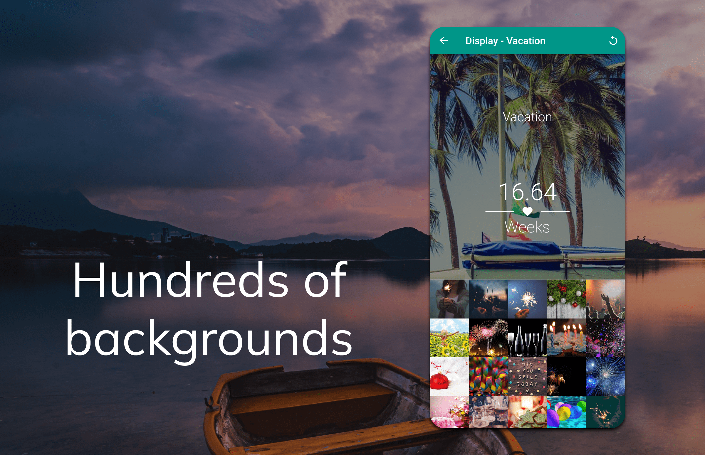 اسکرین شات 3 برنامه Countdown Time - Event Widget