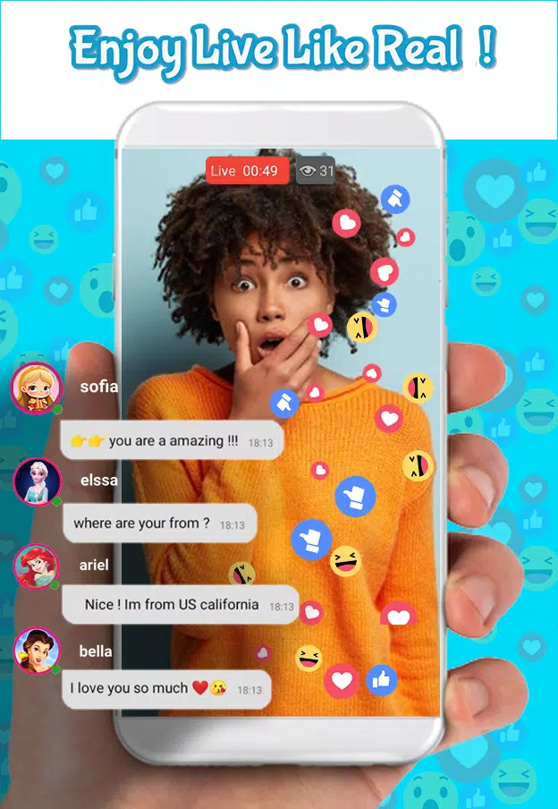اسکرین شات 3 برنامه fake video call with princess