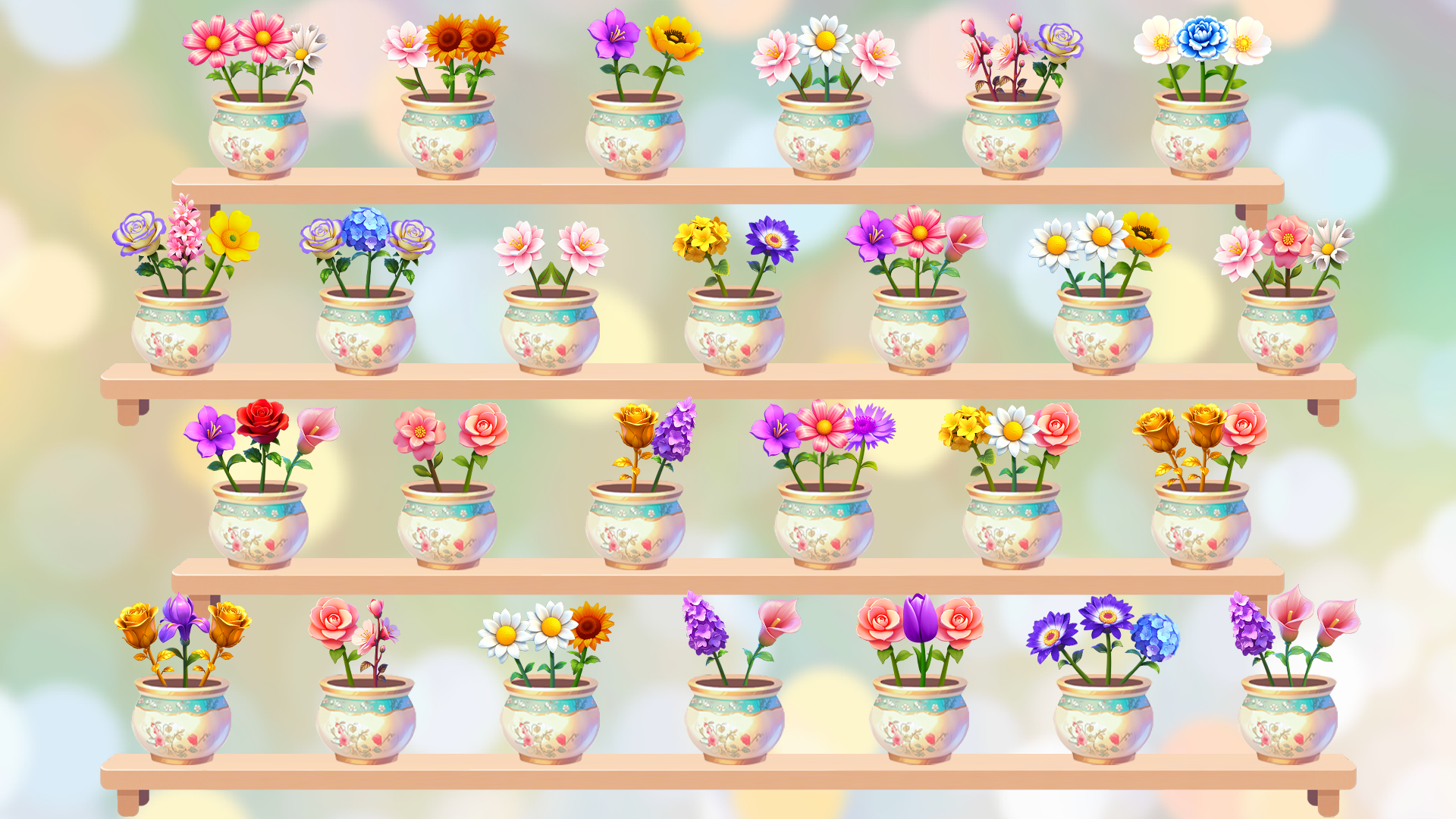 اسکرین شات 7 بازی Blossom Bliss: Sort&Design