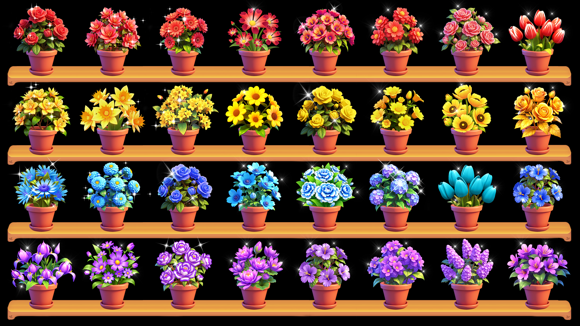 اسکرین شات 6 بازی Blossom Bliss: Sort&Design