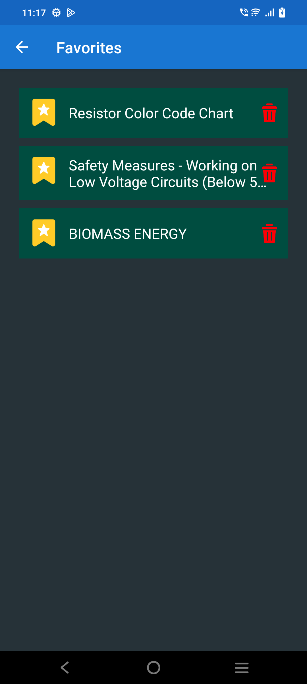 اسکرین شات 8 برنامه Electrical Engineering