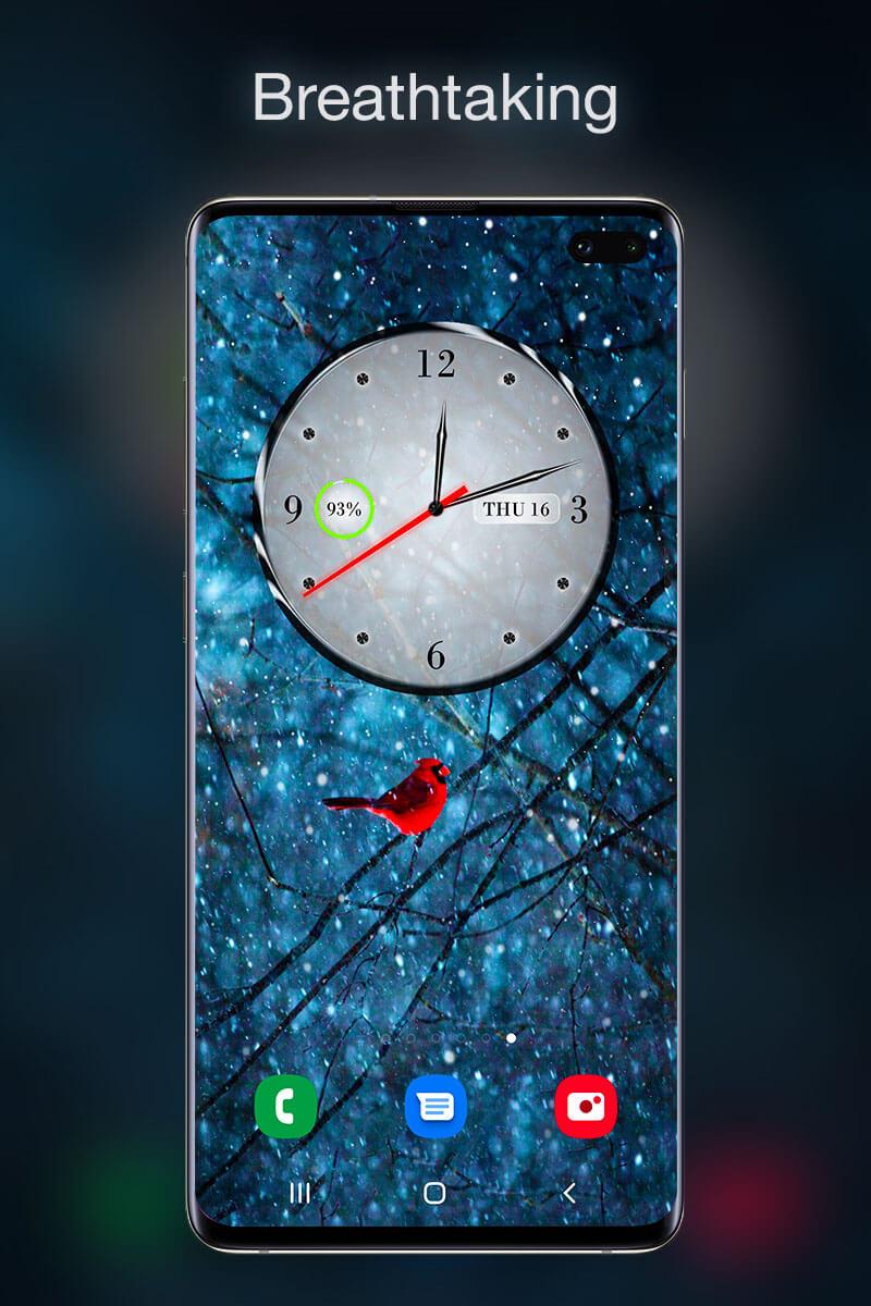 اسکرین شات 7 برنامه Clocks and Live Wallpapers