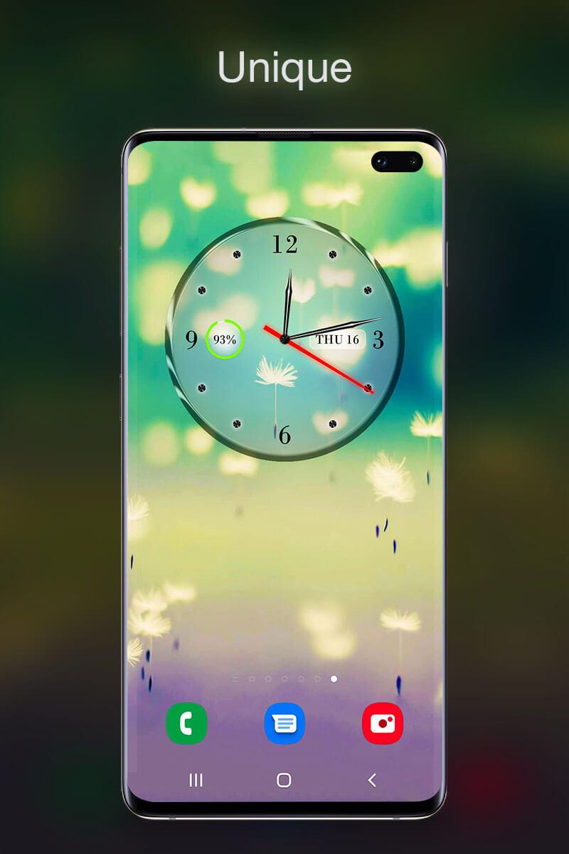 اسکرین شات 8 برنامه Clocks and Live Wallpapers